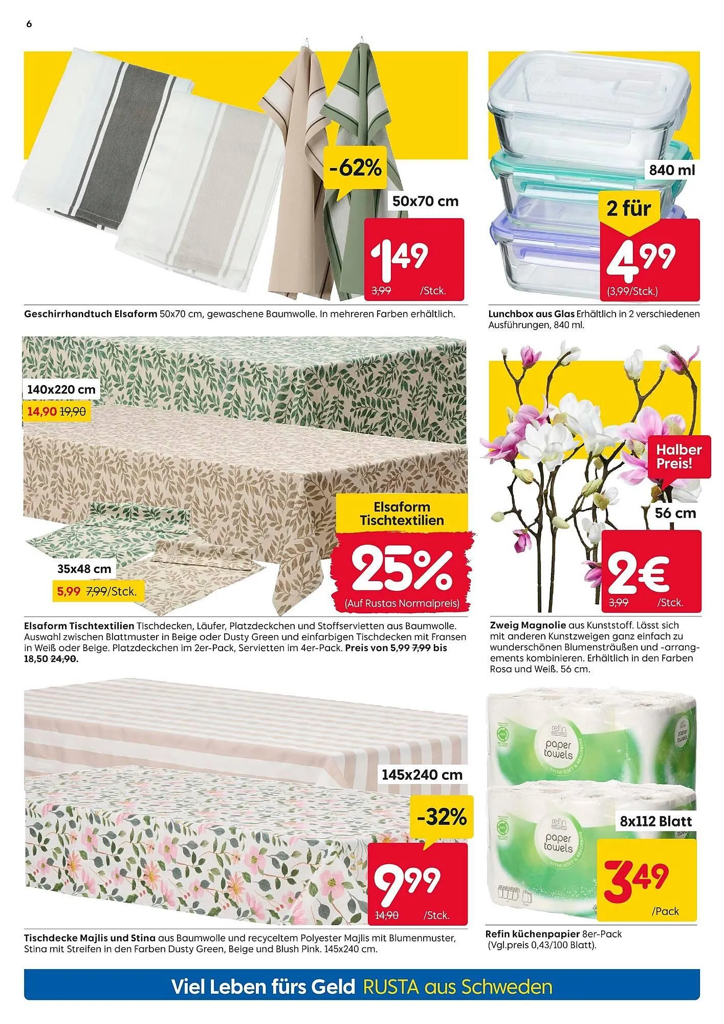 Rusta Prospekt von 24. Januar bis 30. Januar 2026 - Prospekt seite 6