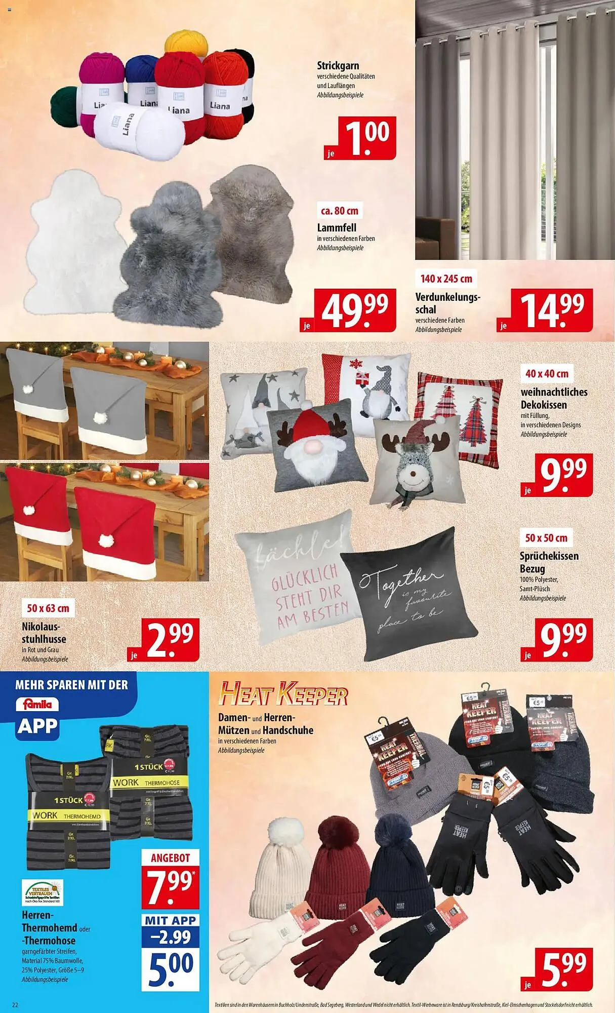 Famila Nord Ost Prospekt von 3. November bis 8. November 2025 - Prospekt seite 22