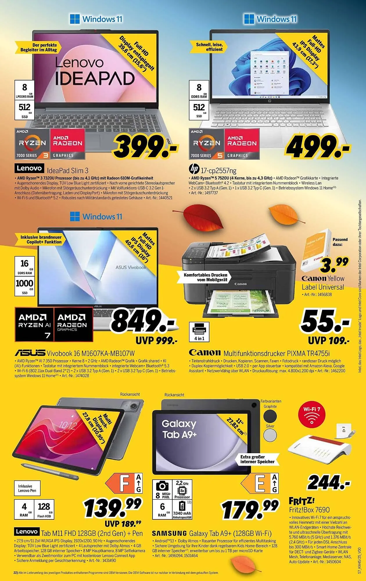 MEDIMAX Prospekt von 31. Oktober bis 7. November 2025 - Prospekt seite 7