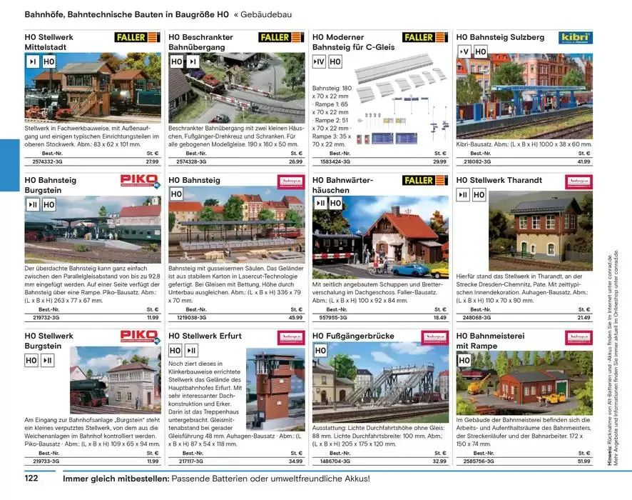 Modellbahn Katalog von 29. Oktober bis 31. Dezember 2025 - Prospekt seite 124