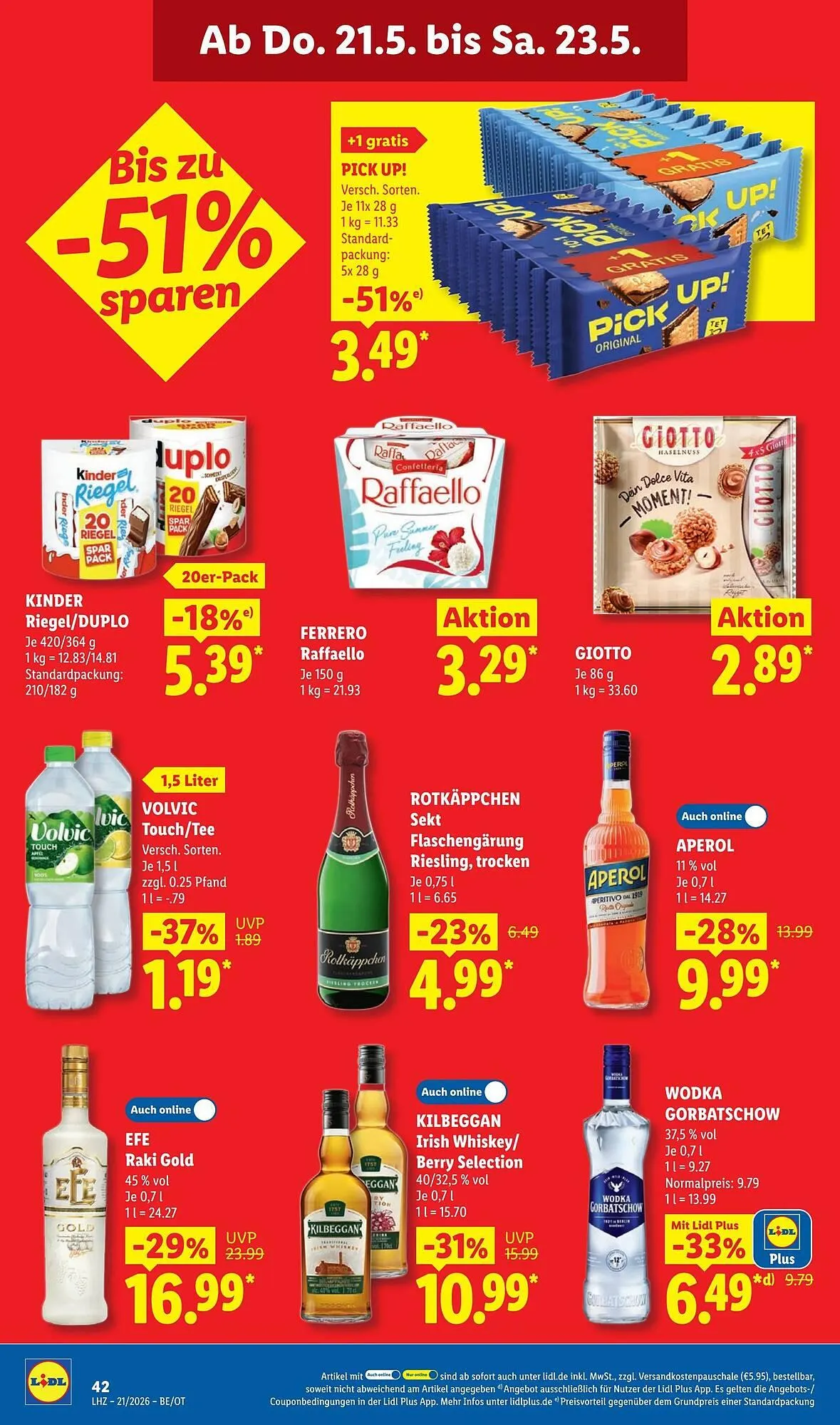 Lidl Prospekt von 18. Mai bis 24. Mai 2026 - Prospekt seite 70