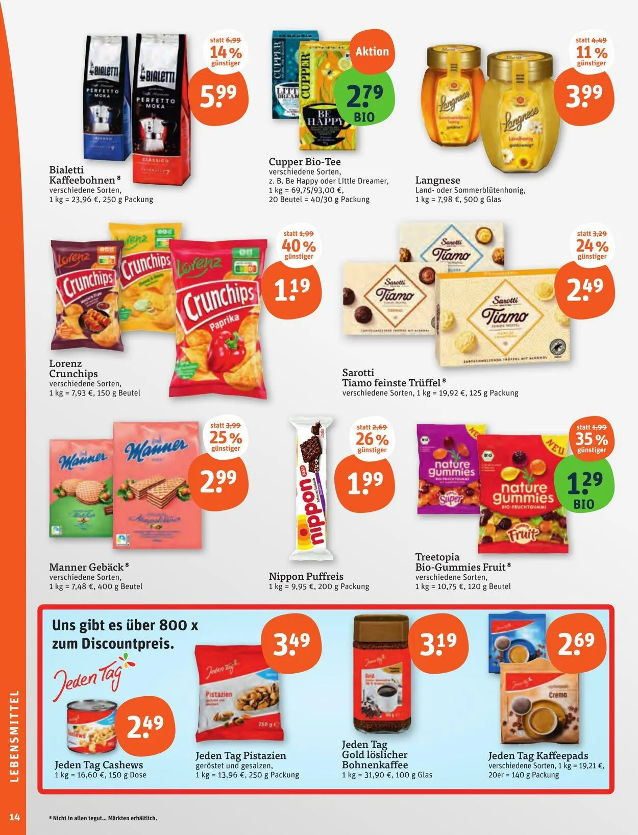 Tegut Aktueller Prospekt von 17. November bis 23. November 2025 - Prospekt seite 16