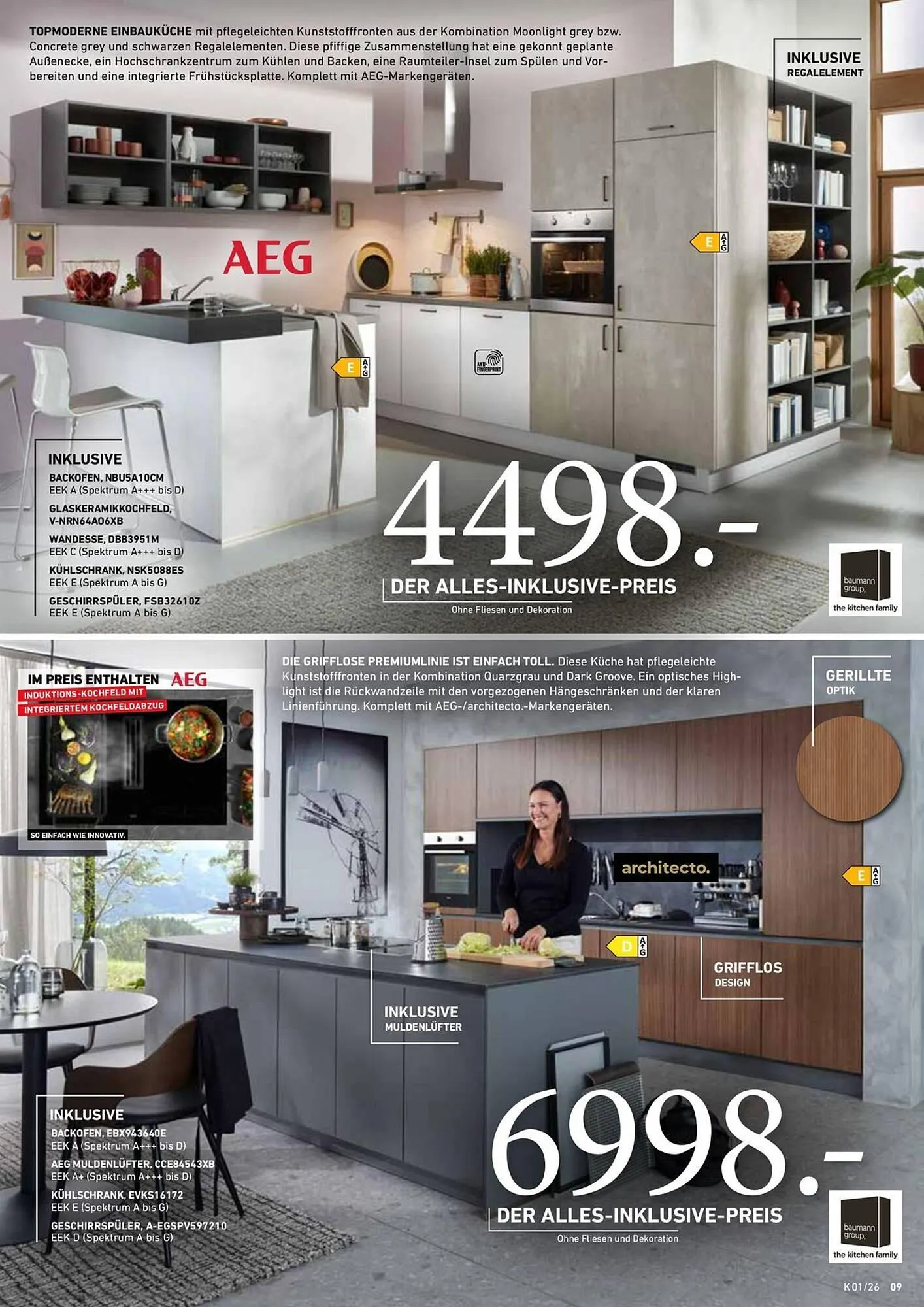 Küchen Aktuell Prospekt von 13. Januar bis 31. Dezember 2026 - Prospekt seite 9