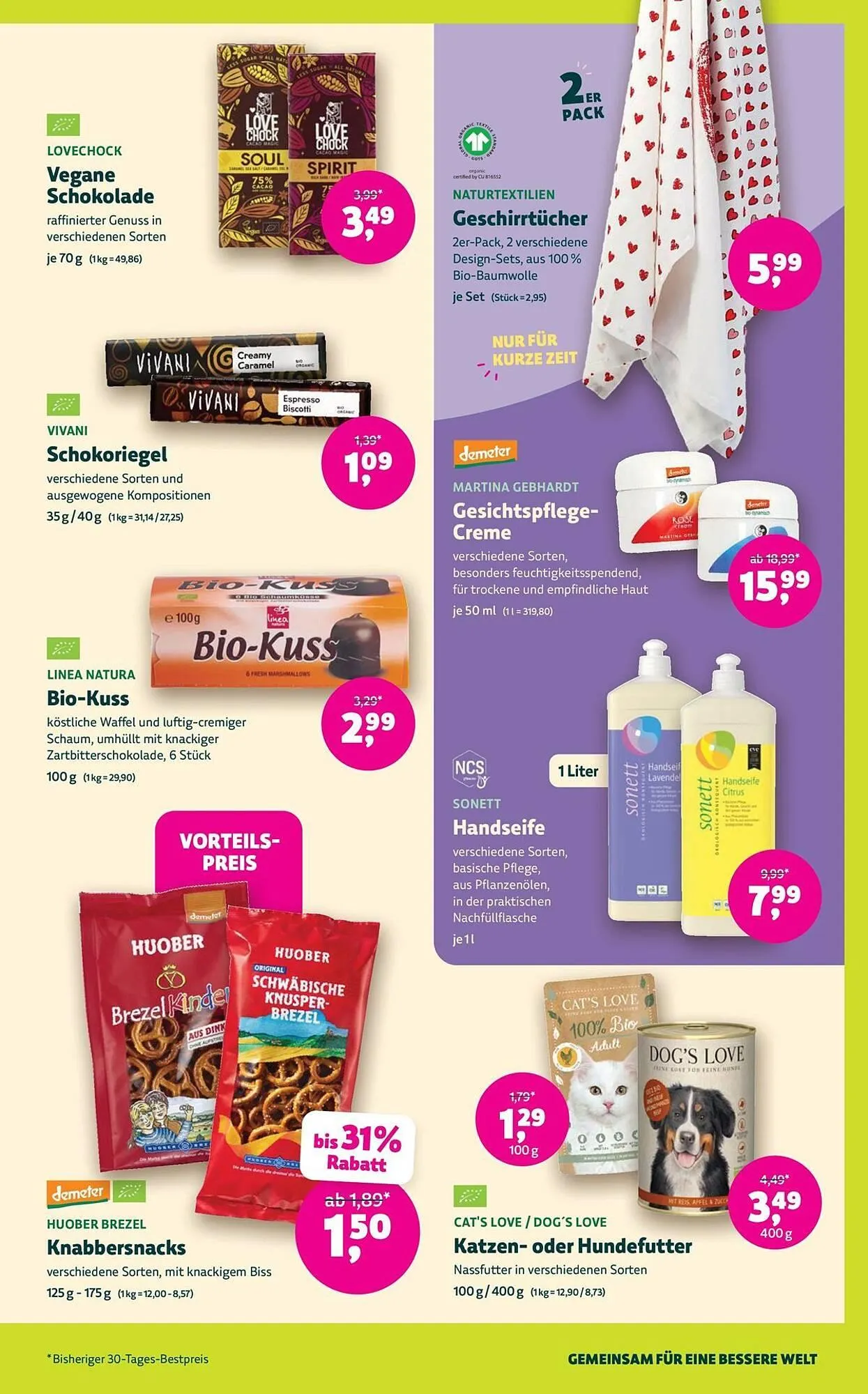 Aleco Biomarkt Prospekt von 23. April bis 6. Mai 2025 - Prospekt seite 11