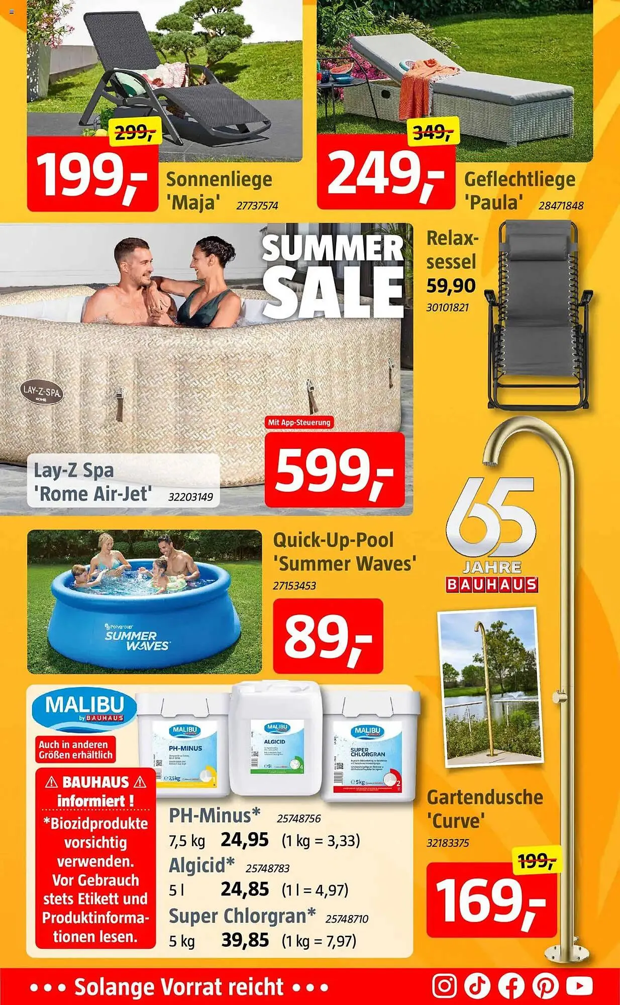 Bauhaus Prospekt von 20. Juli bis 9. August 2025 - Prospekt seite 3