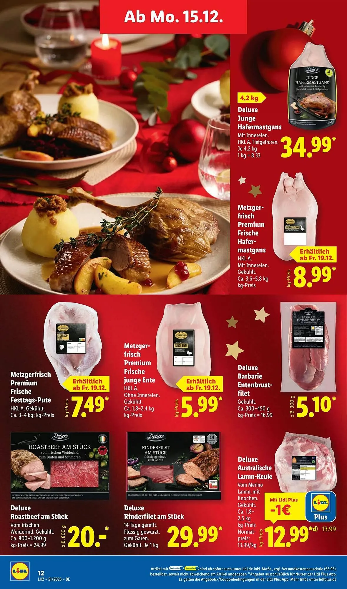 Lidl Prospekt von 15. Dezember bis 21. Dezember 2025 - Prospekt seite 22