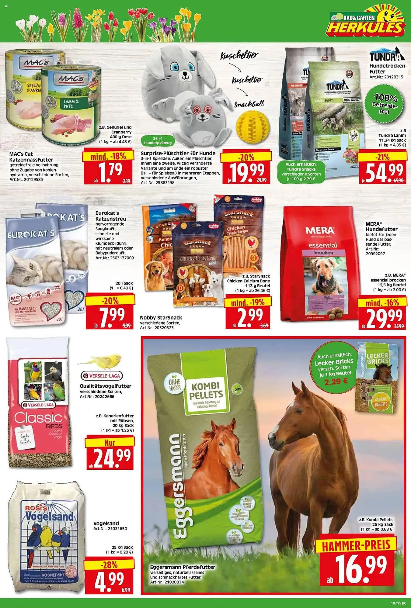 Herkules Baumarkt Prospekt von 2. März bis 7. März 2026 - Prospekt seite 15