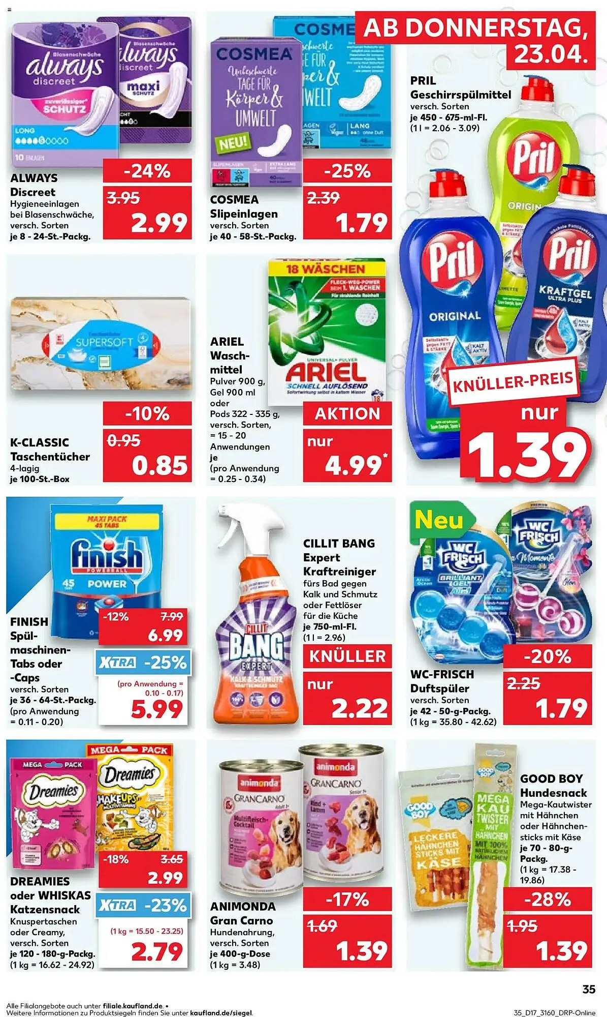 Kaufland Prospekt von 23. April bis 29. April 2026 - Prospekt seite 35