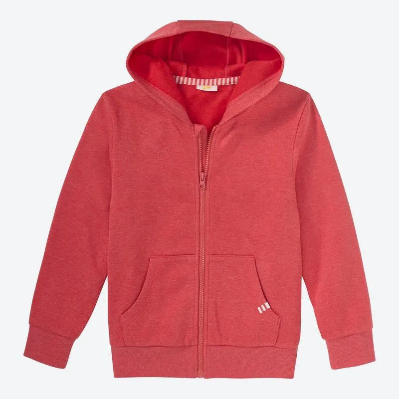 Unisex-Kinder-Sweatjacke mit Kapuze