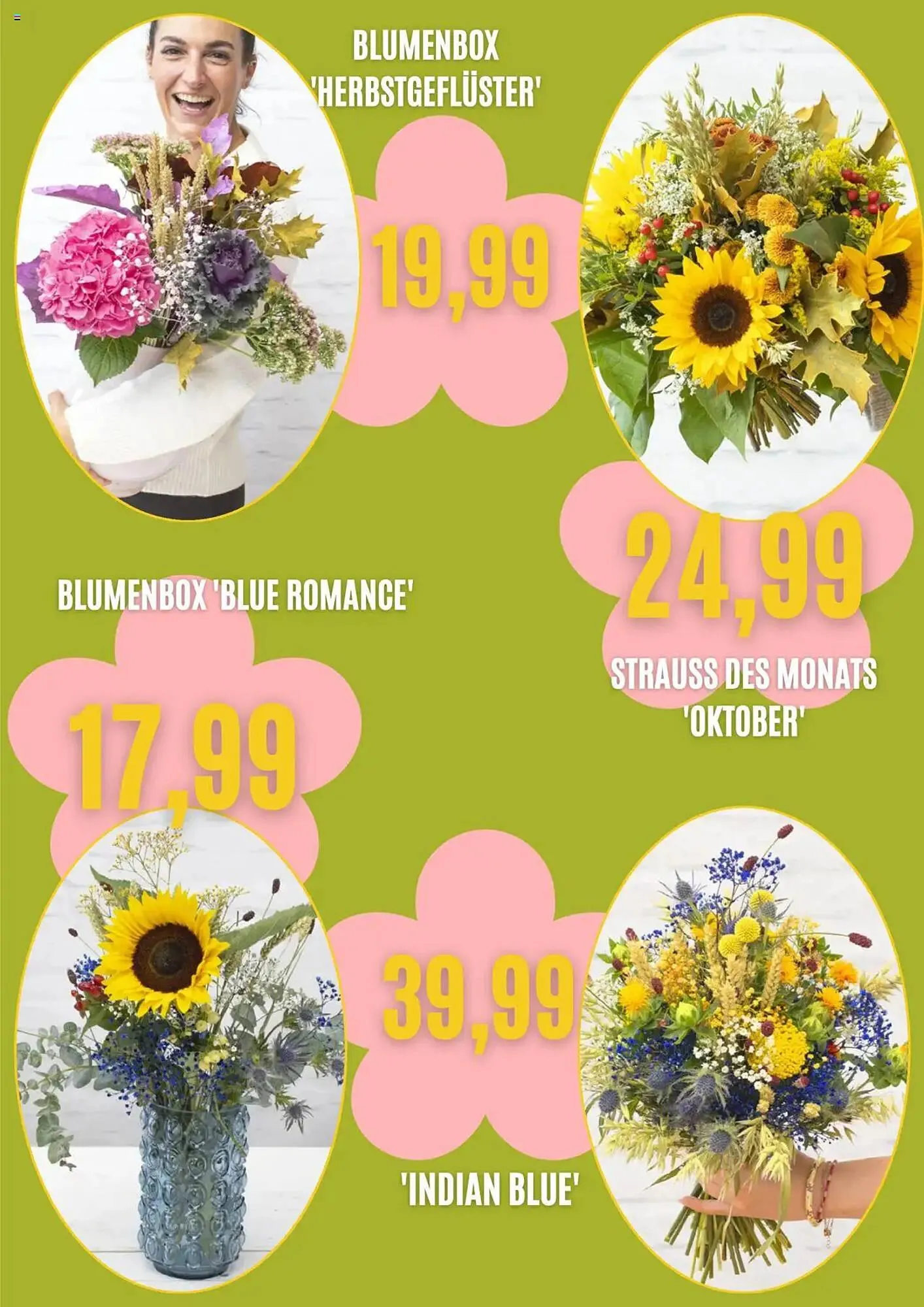 Blumen Risse Prospekt von 4. Oktober bis 4. November 2025 - Prospekt seite 3