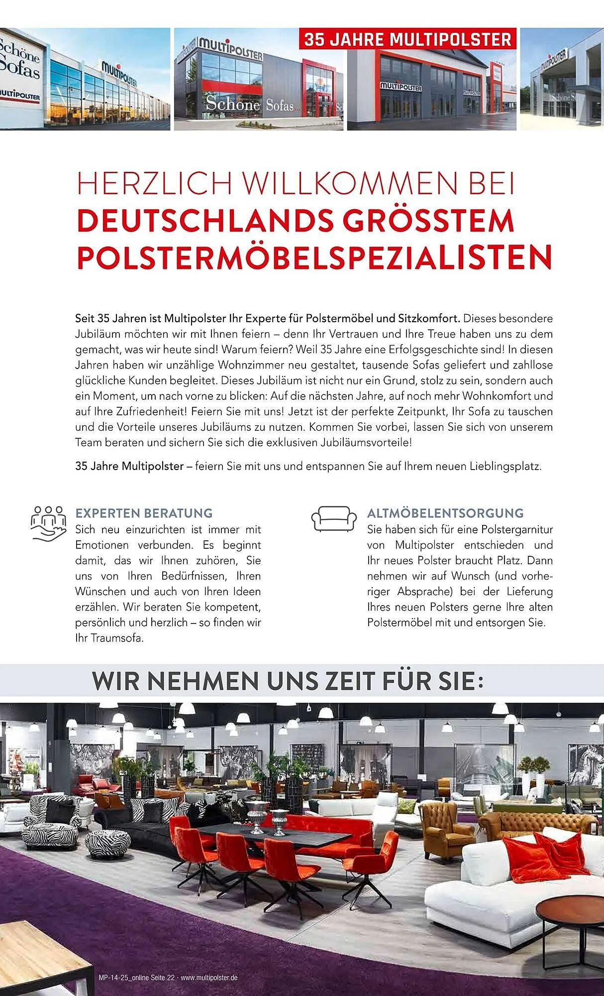 Multipolster Prospekt von 1. April bis 30. April 2025 - Prospekt seite 22