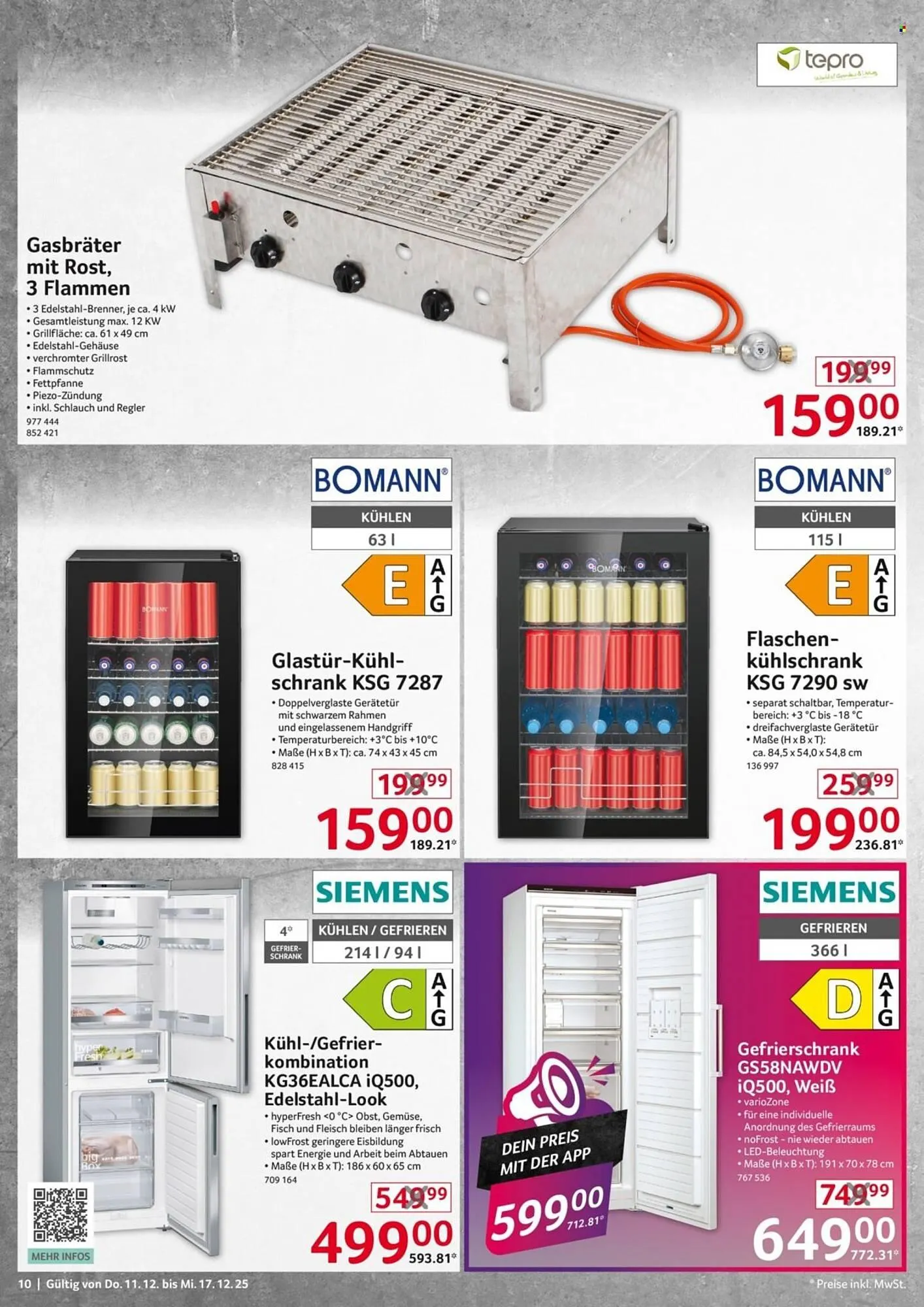 Selgros Prospekt von 11. Dezember bis 17. Dezember 2025 - Prospekt seite 10