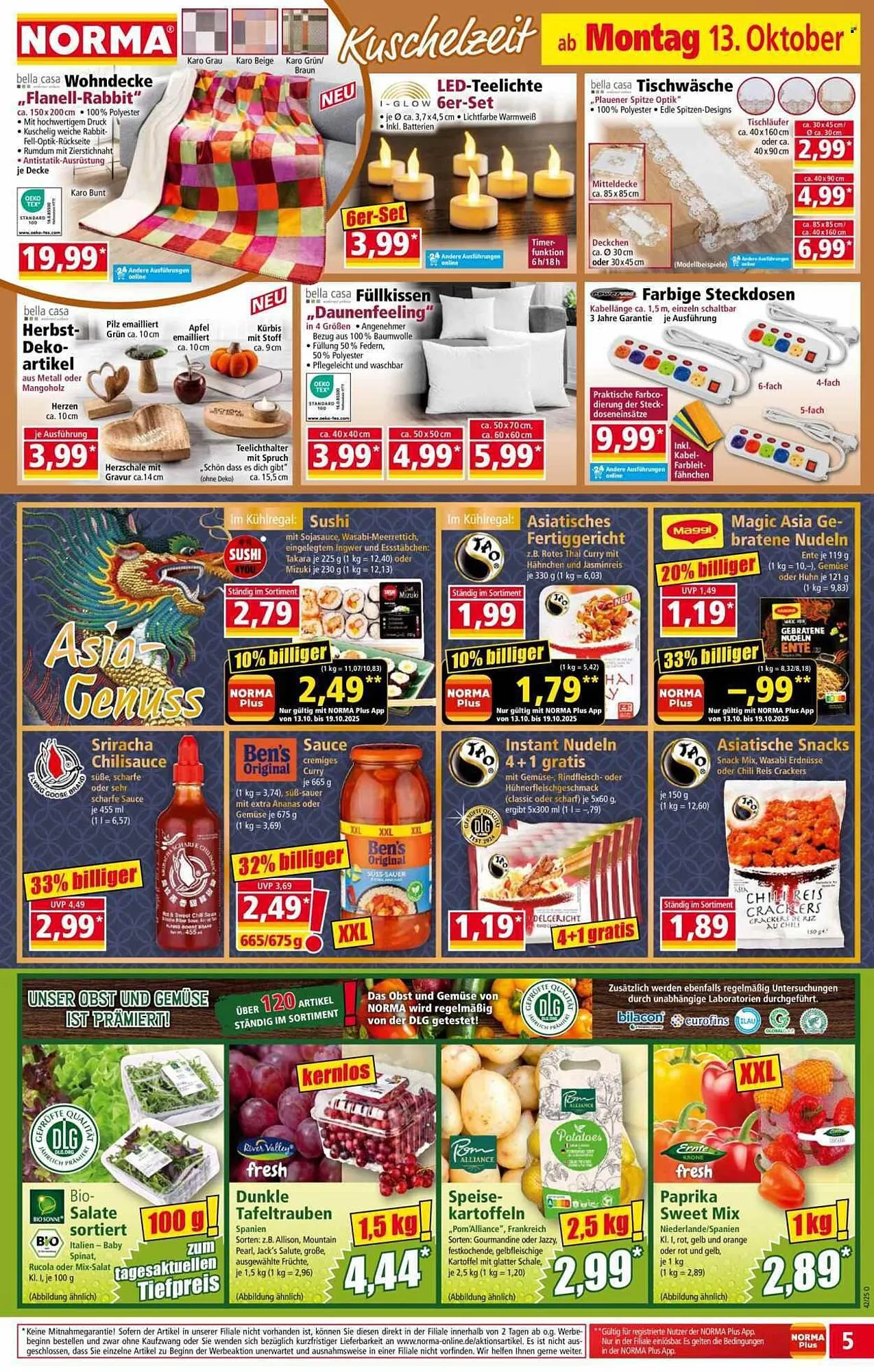 Norma Prospekt von 13. Oktober bis 19. Oktober 2025 - Prospekt seite 5
