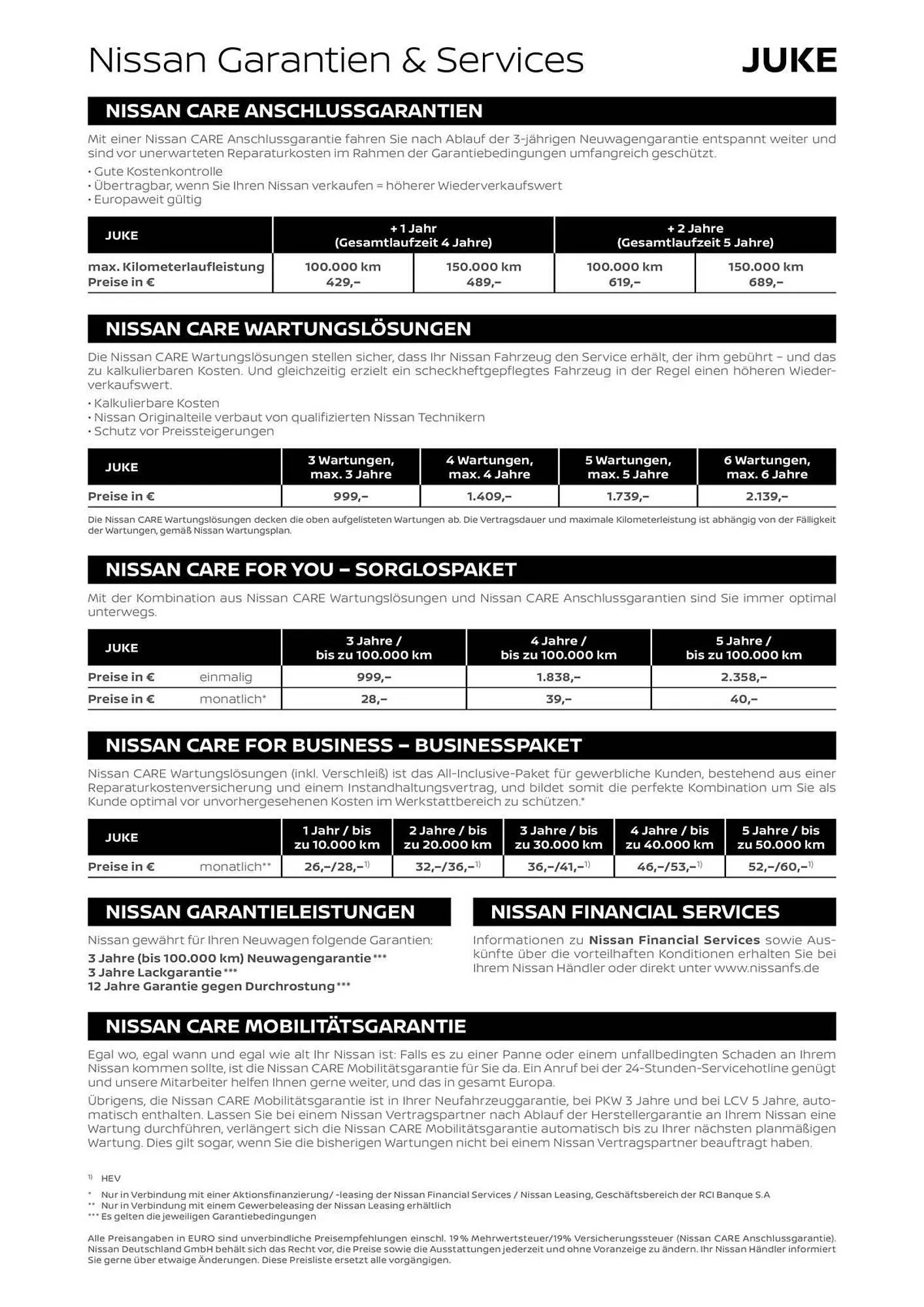 Nissan Prospekt von 27. März bis 27. März 2025 - Prospekt seite 8