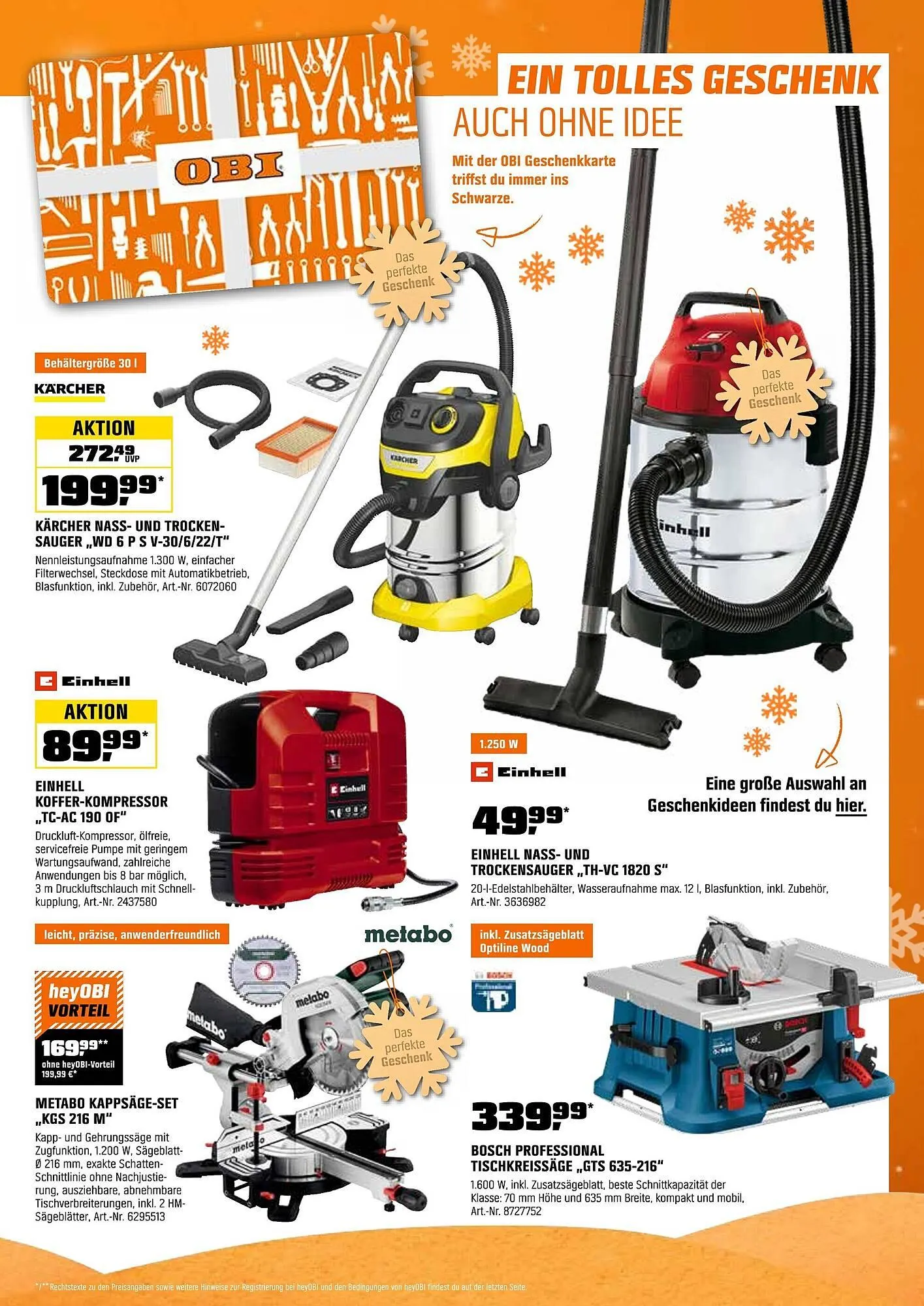 OBI Prospekt von 1. Dezember bis 14. Dezember 2025 - Prospekt seite 13