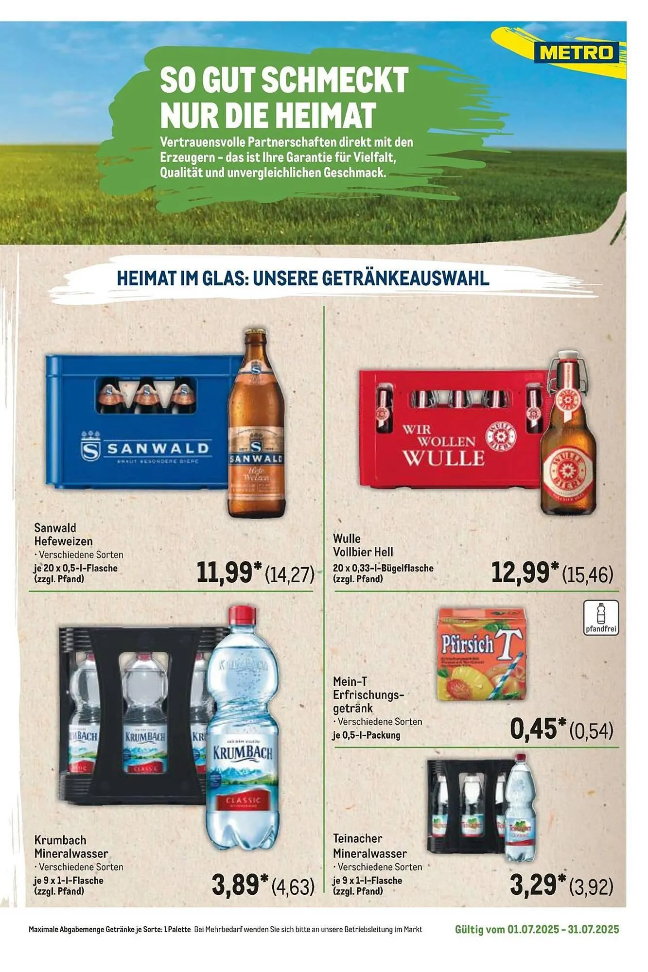 METRO Prospekt von 1. Juli bis 31. Juli 2025 - Prospekt seite 113