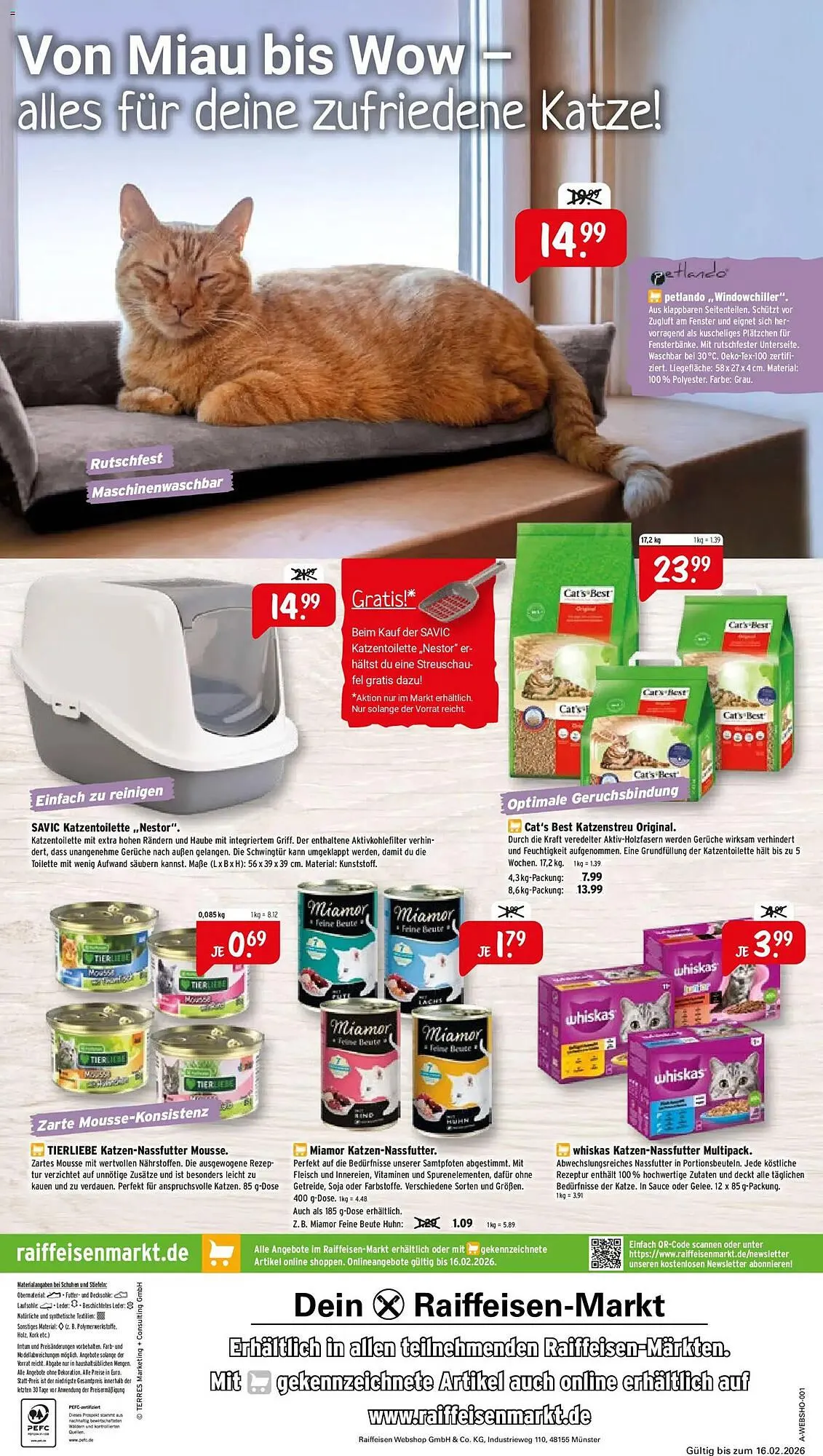 Raiffeisen Markt Prospekt von 28. Januar bis 28. Februar 2026 - Prospekt seite 8