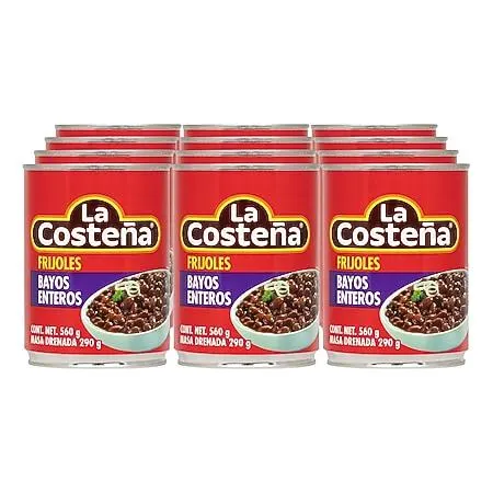 La Costena braune Bohnen ganz 560 g, 12er Pack