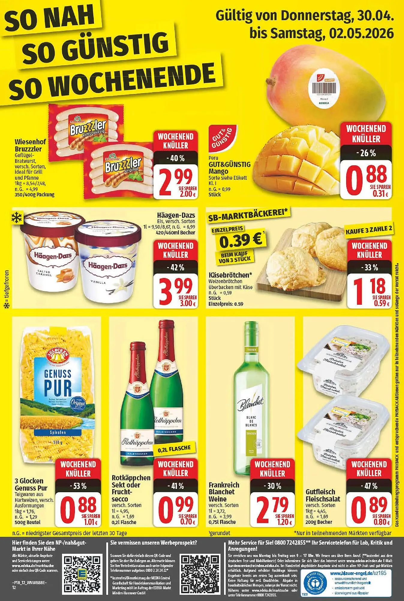 Nah & gut Prospekt von 26. April bis 2. Mai 2026 - Prospekt seite 12