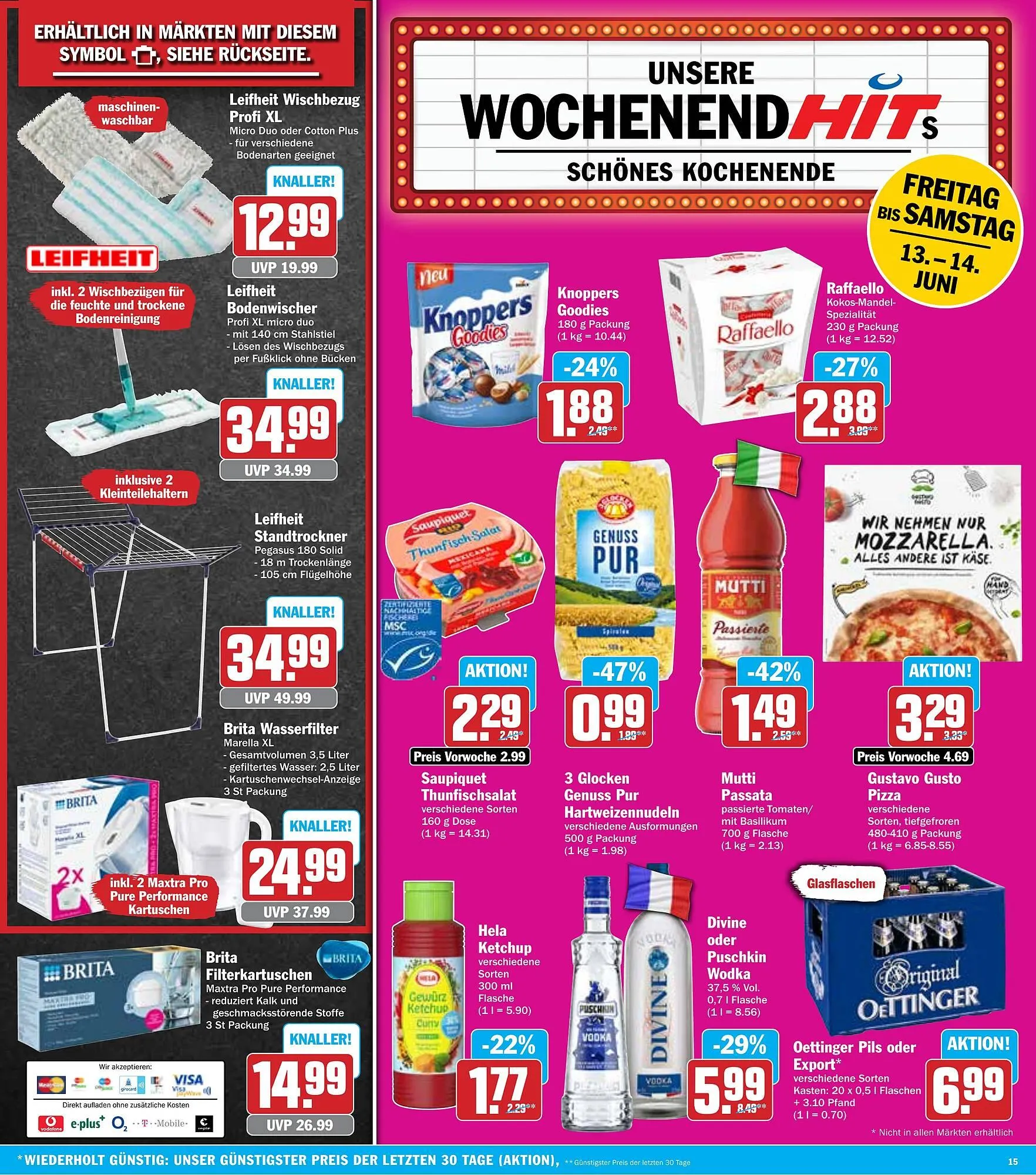 Hit Prospekt von 9. Juni bis 14. Juni 2025 - Prospekt seite 15