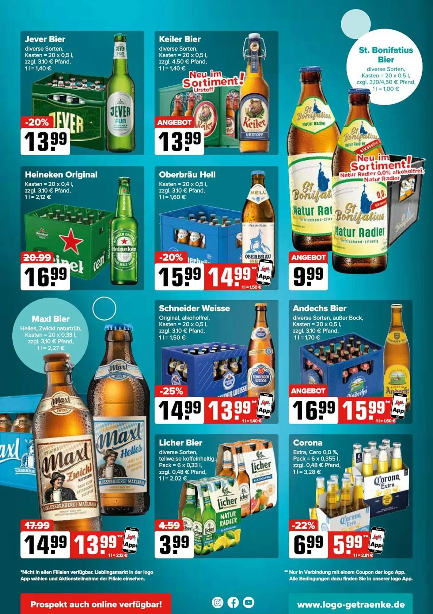 Logo Getränkemarkt Prospekt von 22. April bis 26. April 2025 - Prospekt seite 2