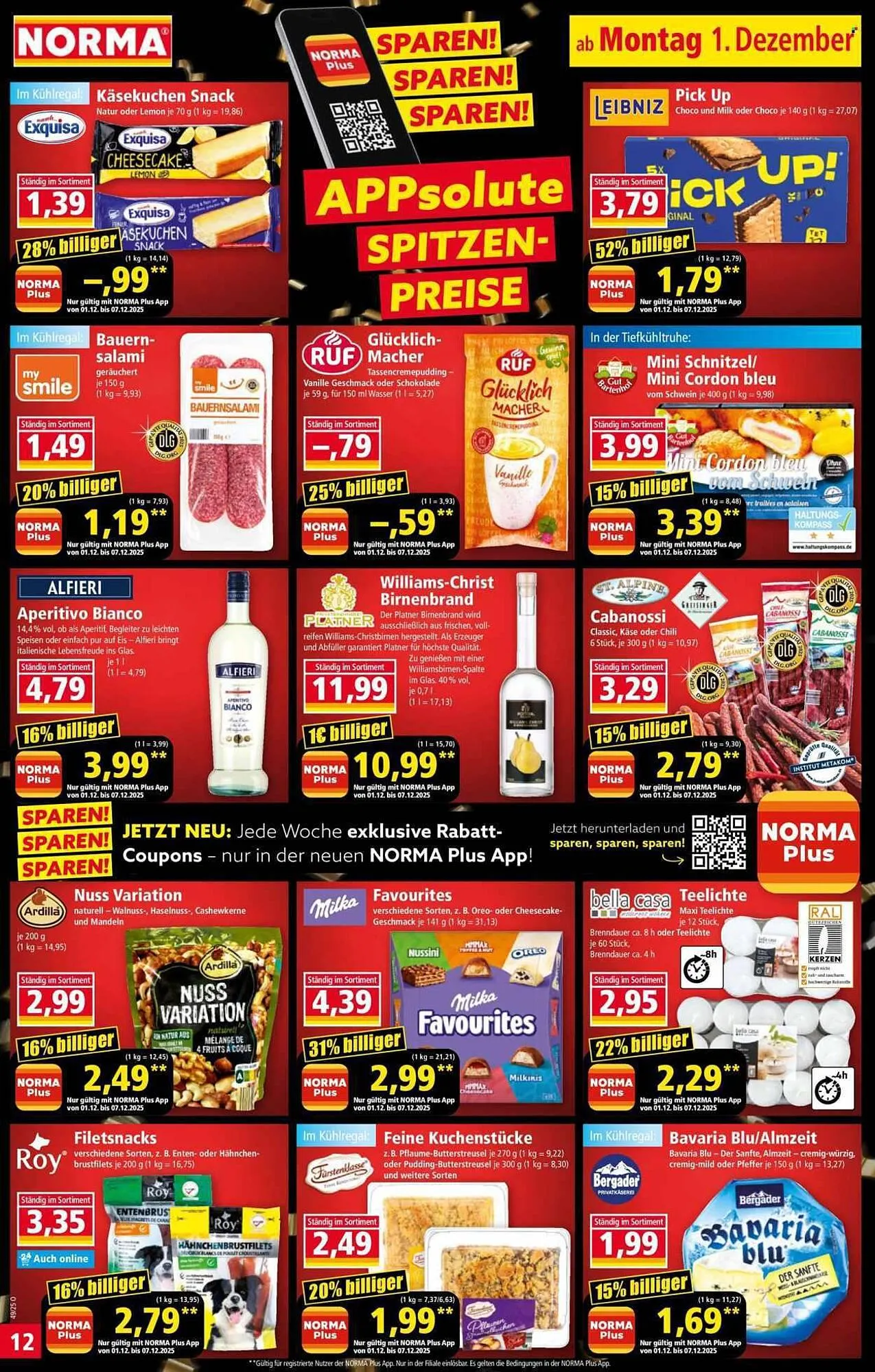 Norma Prospekt von 1. Dezember bis 7. Dezember 2025 - Prospekt seite 12