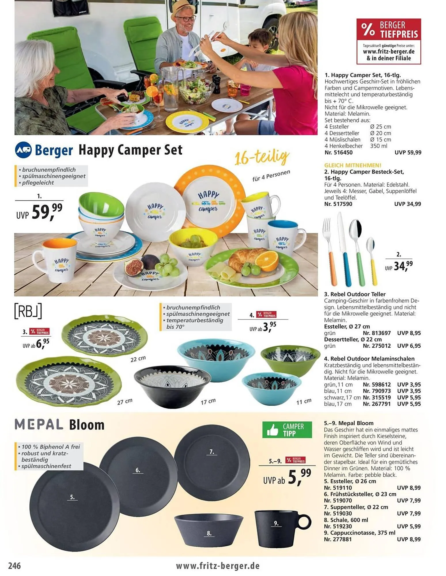 Fritz Berger Prospekt von 27. Mai bis 31. Dezember 2025 - Prospekt seite 246