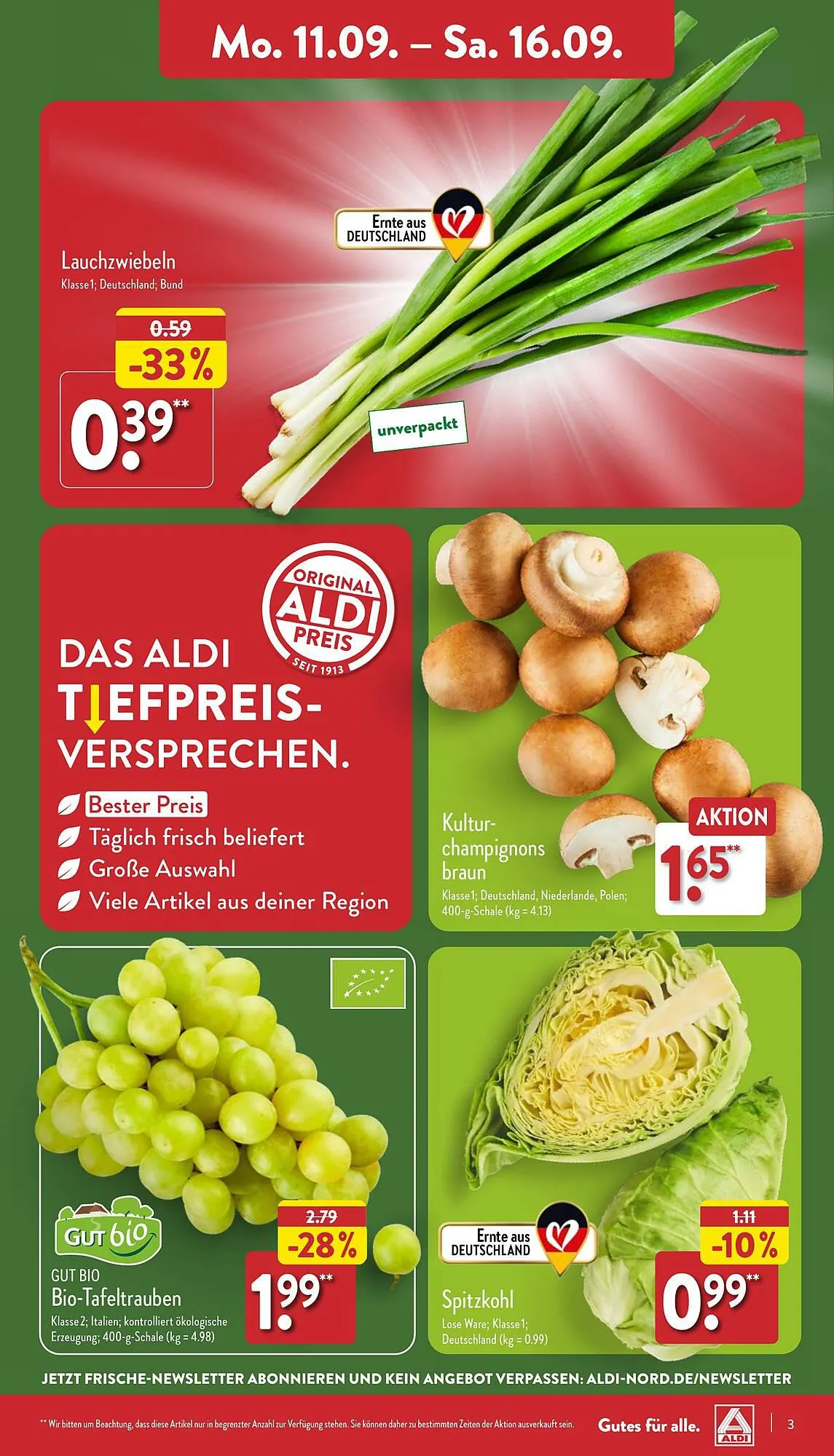 Aldi Duitsland Folder van 14 september tot 20 september 2023 - Folder pagina 3