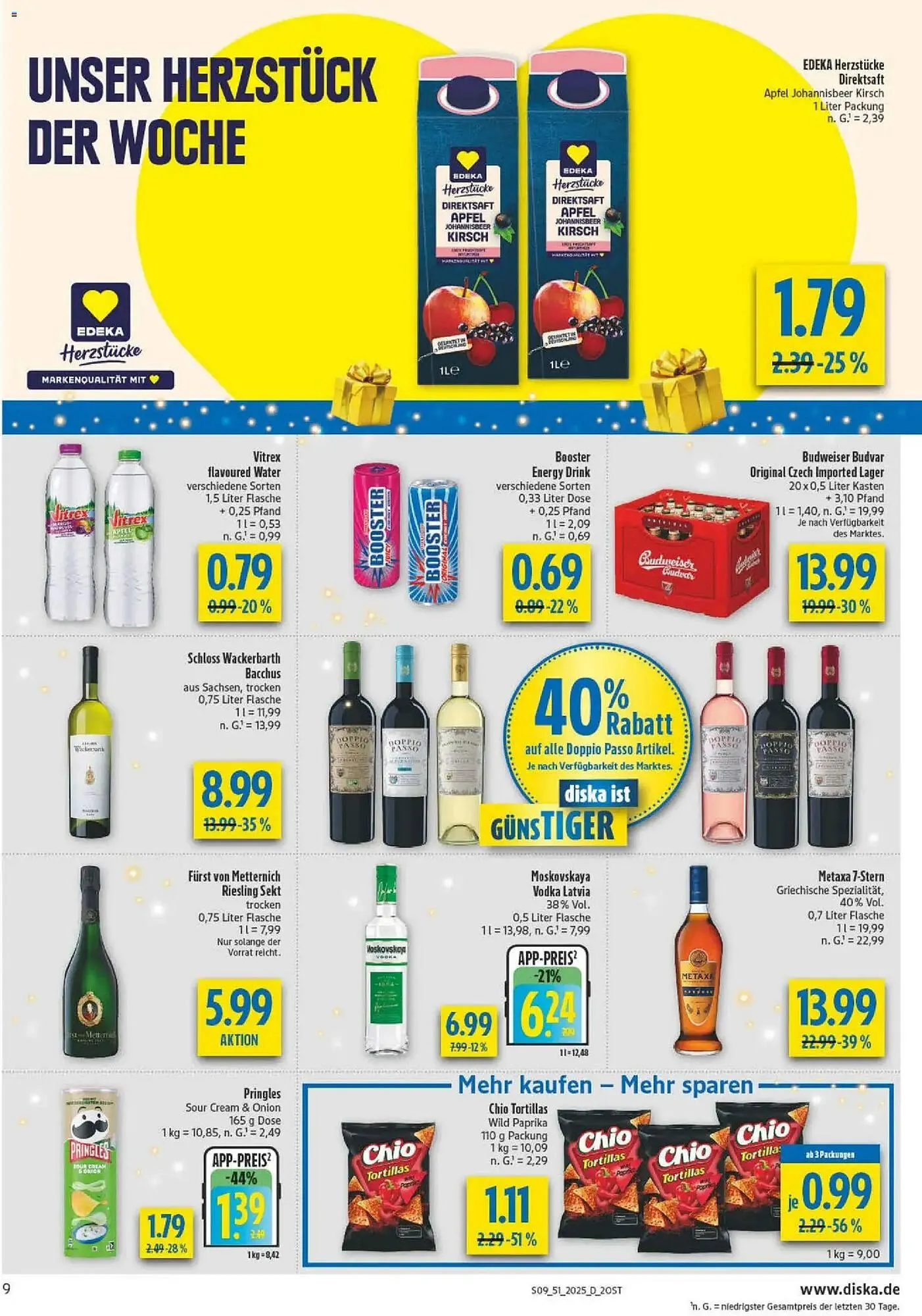 Diska Prospekt von 15. Dezember bis 20. Dezember 2025 - Prospekt seite 9