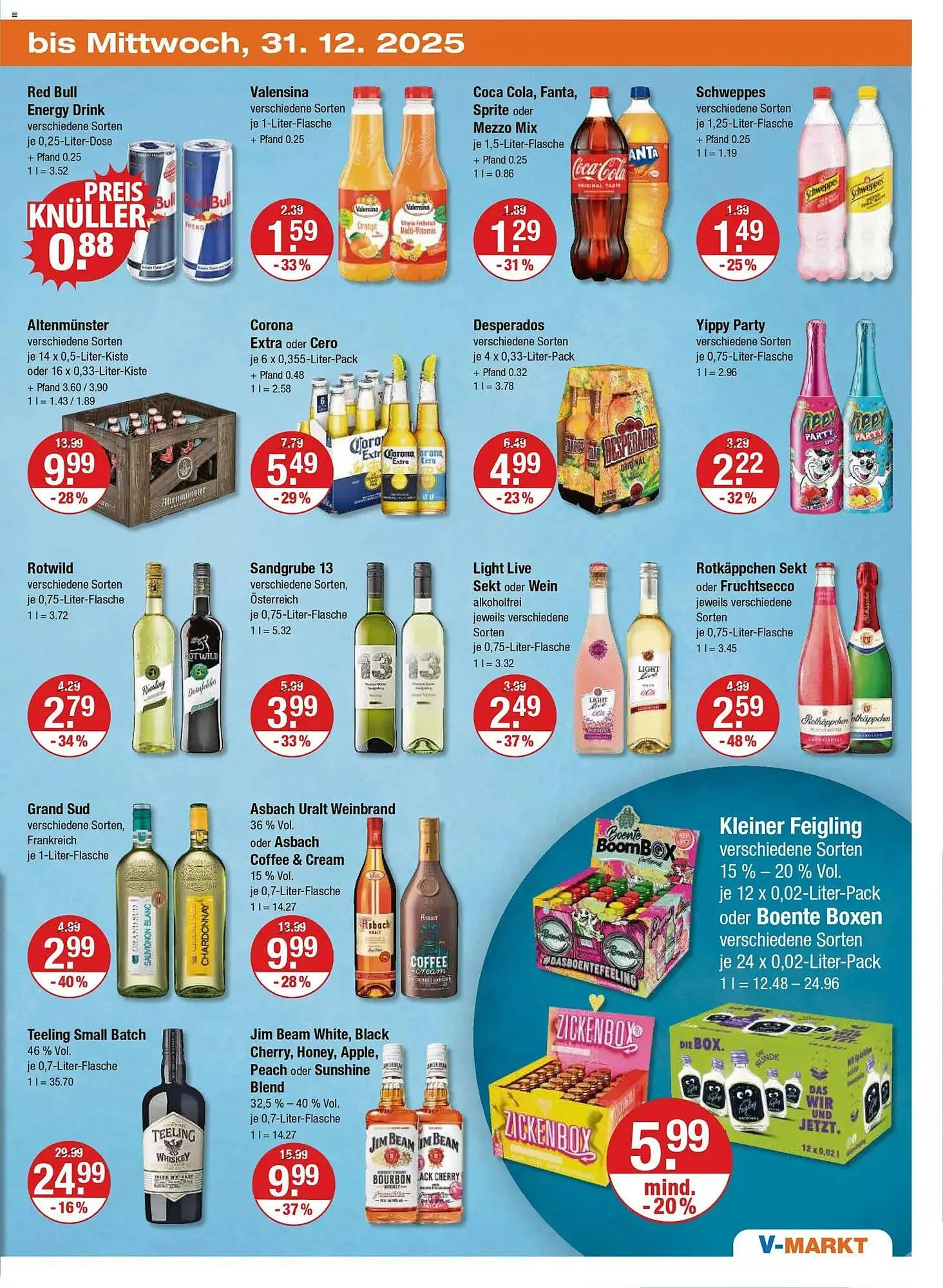 V Markt Prospekt von 27. Dezember bis 31. Dezember 2025 - Prospekt seite 9