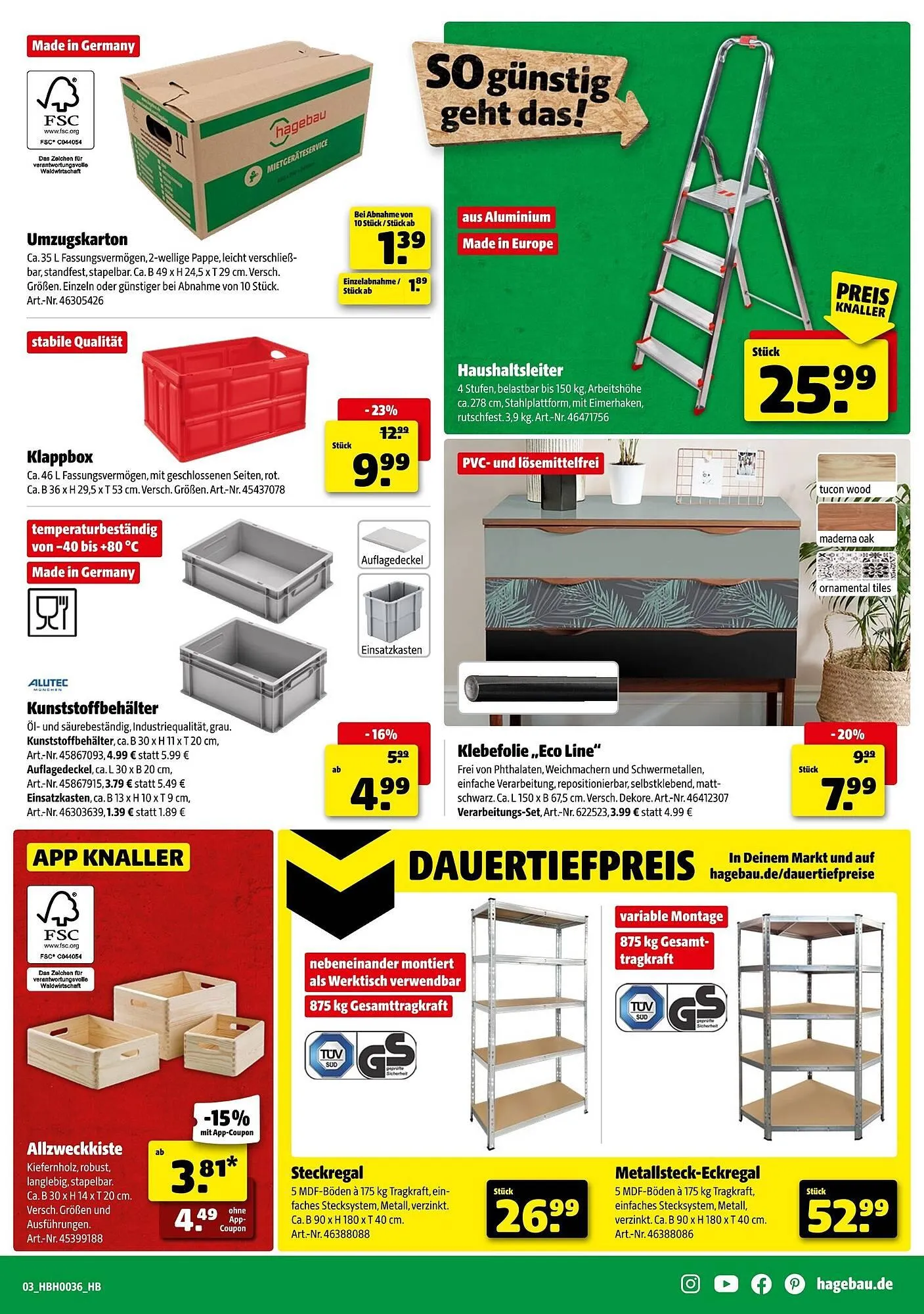 Hagebau Prospekt von 30. August bis 6. September 2025 - Prospekt seite 3