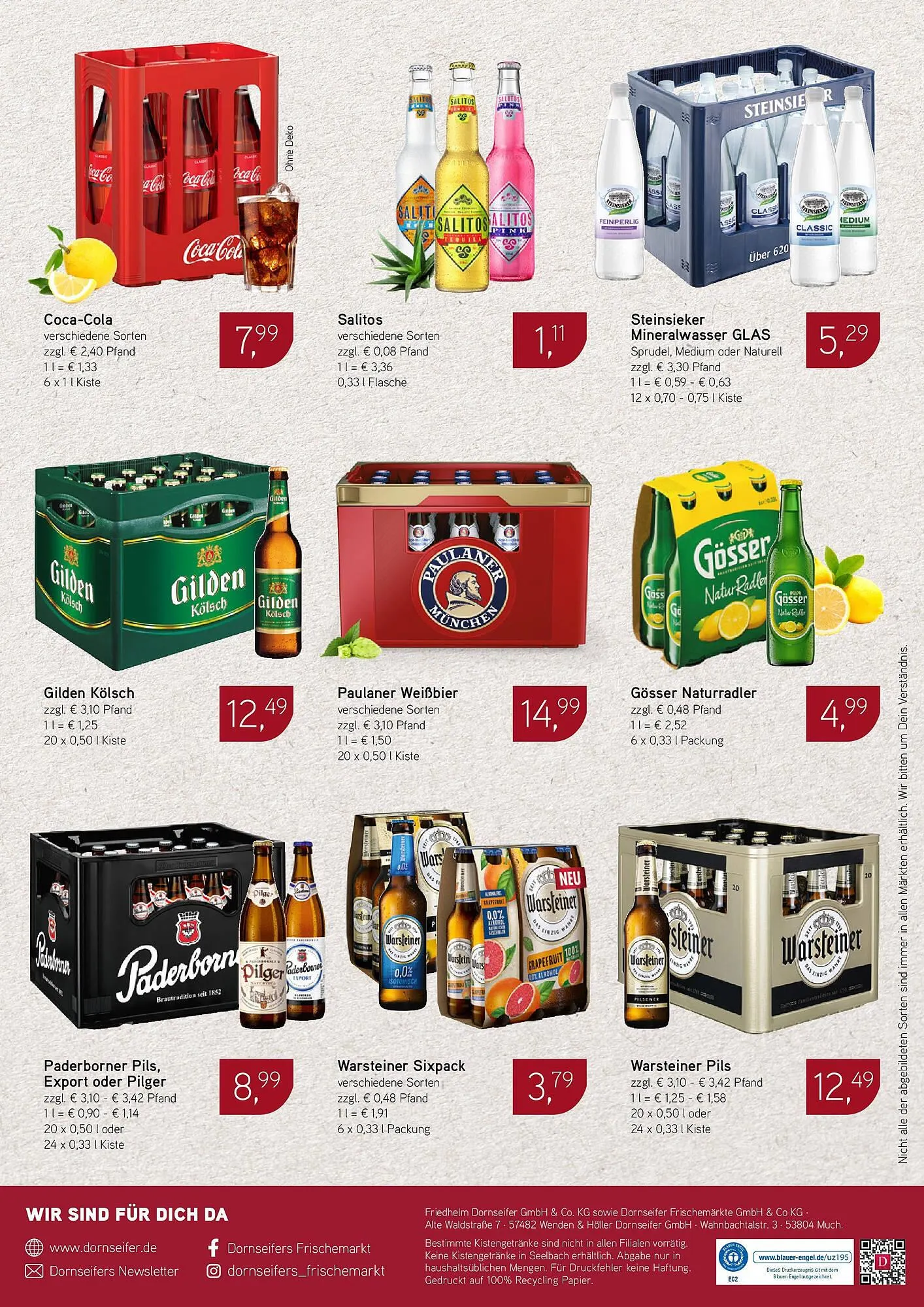 Dornseifer Prospekt von 20. März bis 29. März 2025 - Prospekt seite 16