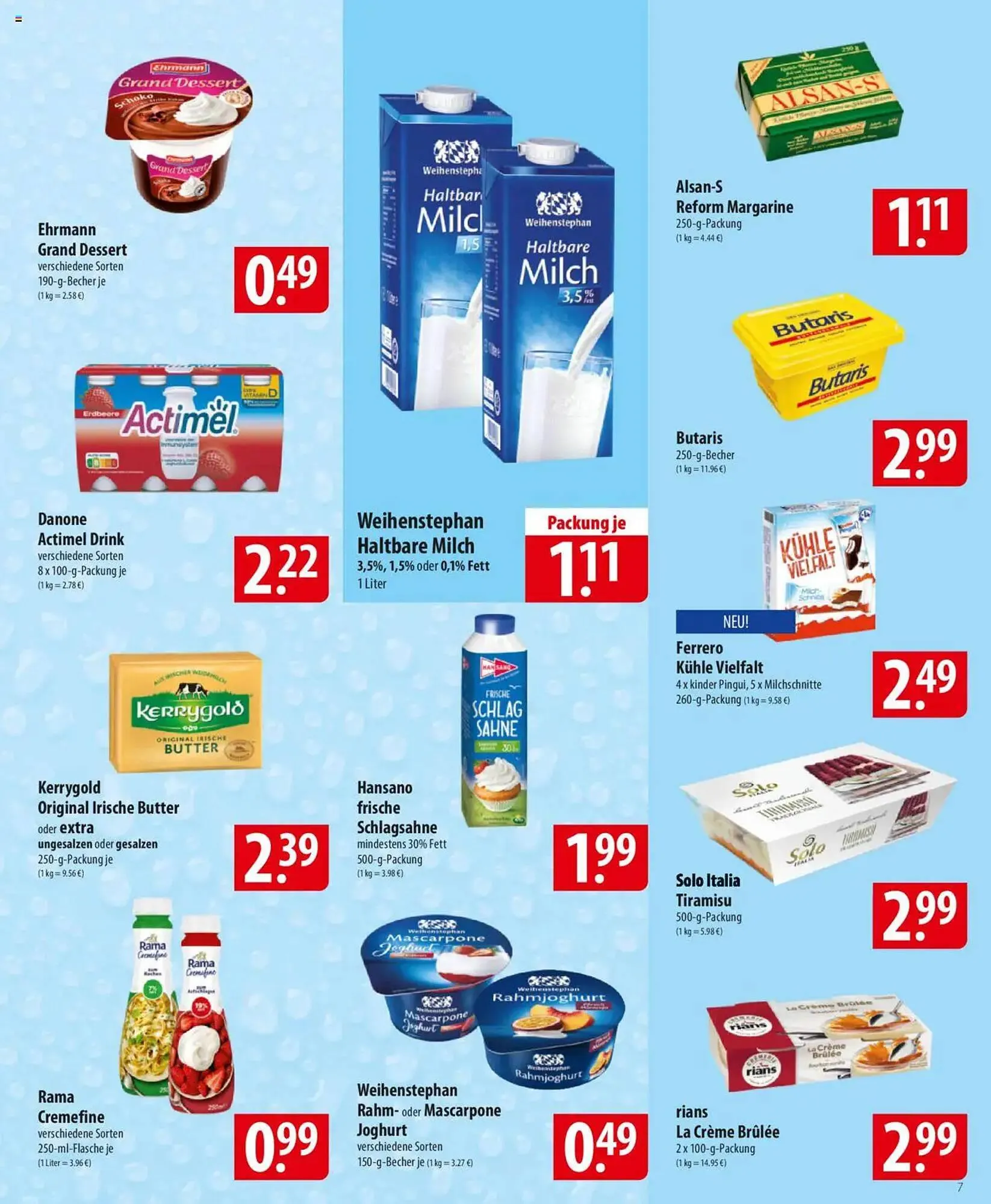 Famila Nord Ost Prospekt von 7. April bis 12. April 2025 - Prospekt seite 7