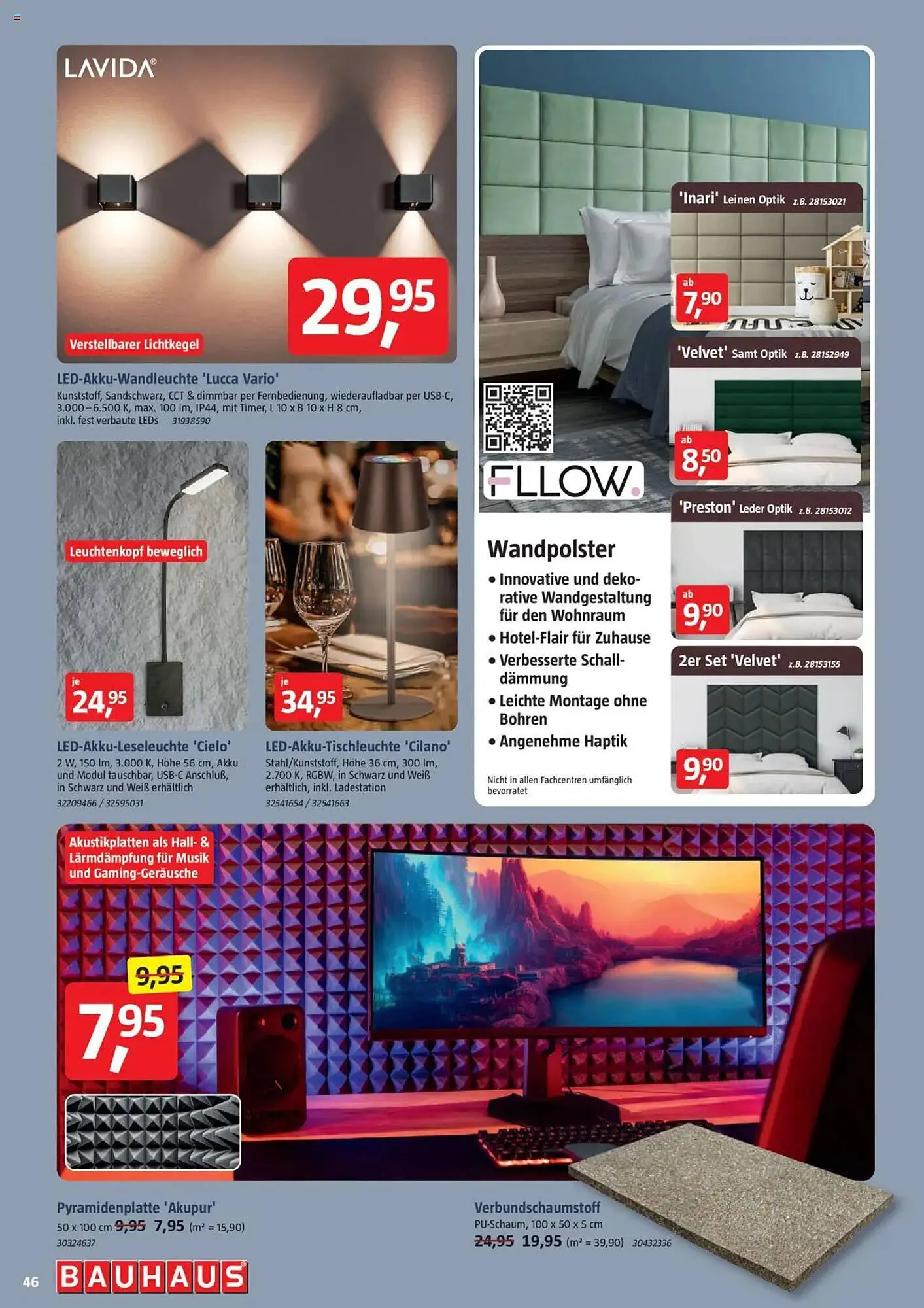 Bauhaus Prospekt von 4. Oktober bis 1. November 2025 - Prospekt seite 46