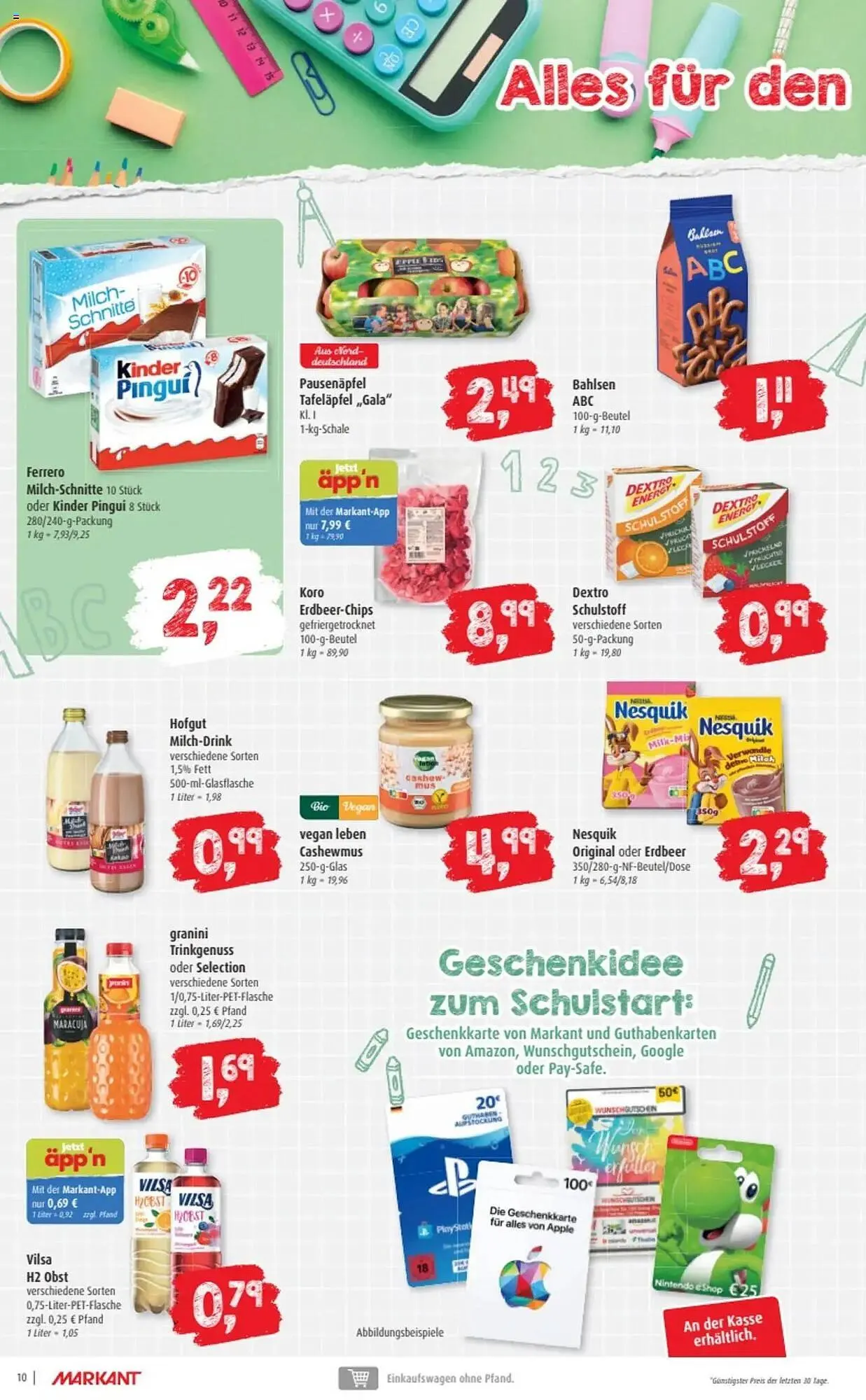 Markant Prospekt von 1. September bis 6. September 2025 - Prospekt seite 10