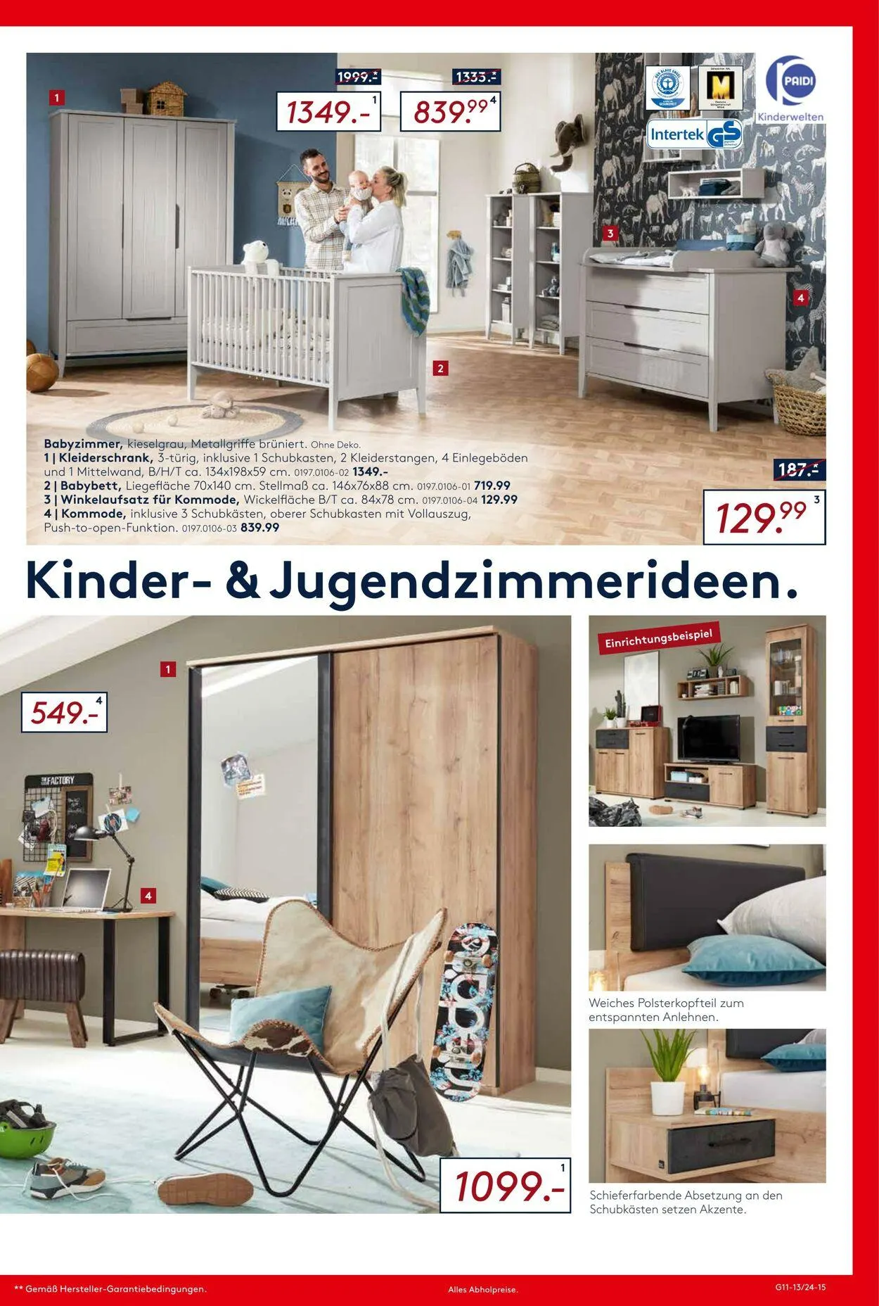 Möbel Rieger Aktueller Prospekt von 24. September bis 8. Oktober 2025 - Prospekt seite 15