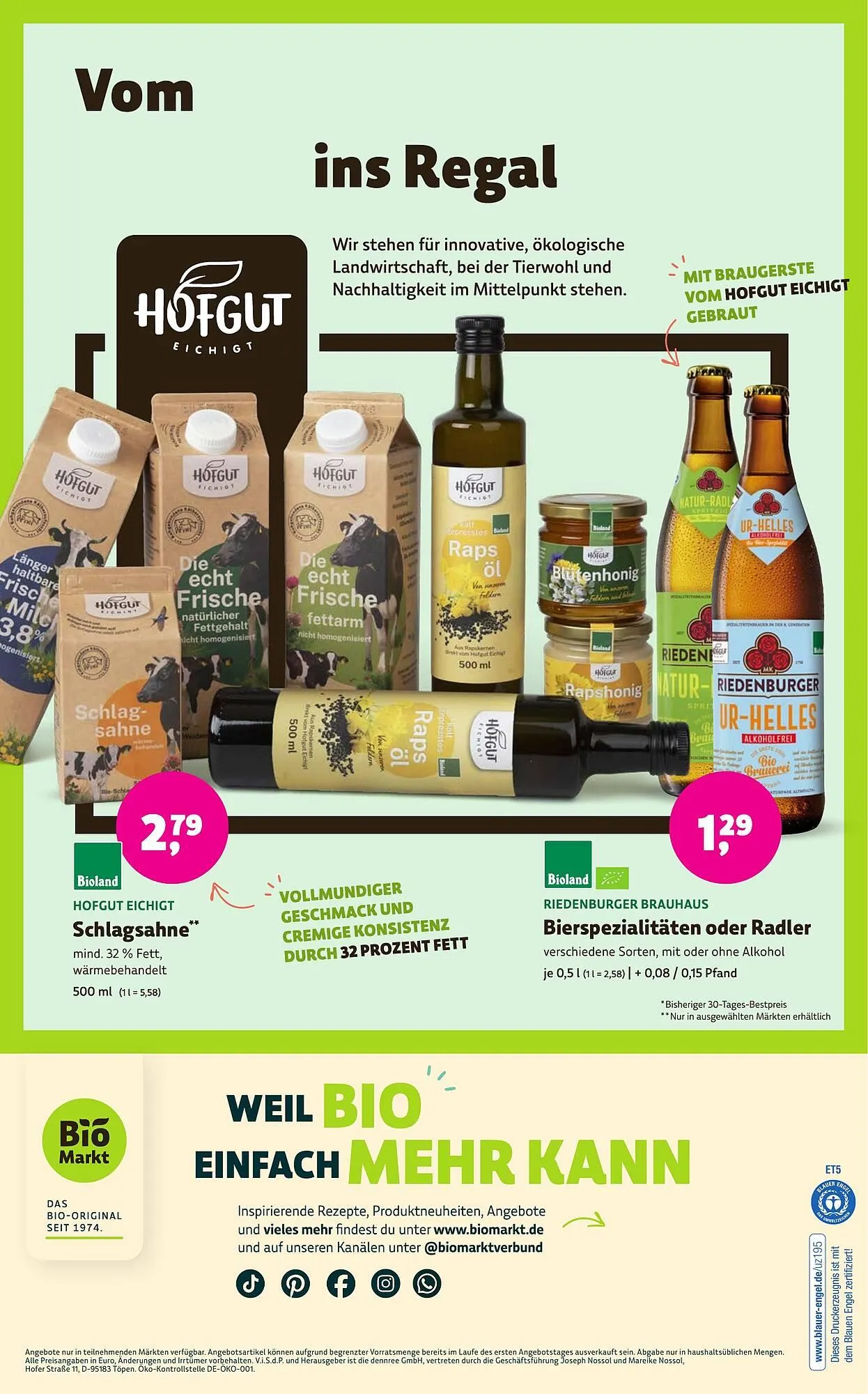 Aleco Biomarkt Prospekt von 14. Januar bis 27. Januar 2026 - Prospekt seite 14