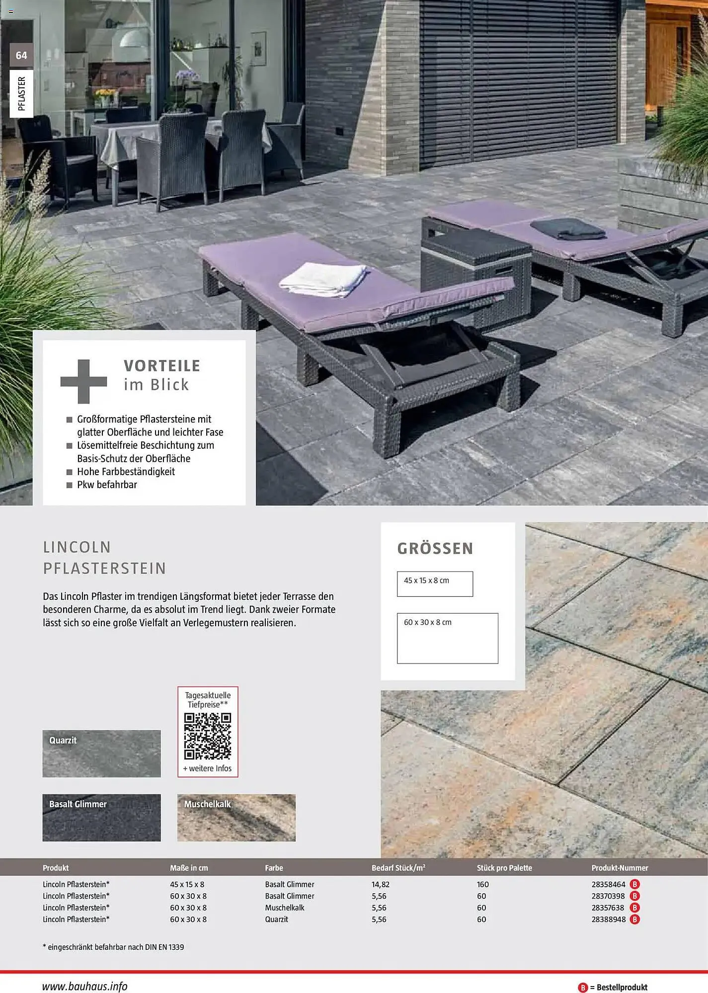 Bauhaus Prospekt von 2. März bis 30. Juni 2026 - Prospekt seite 64