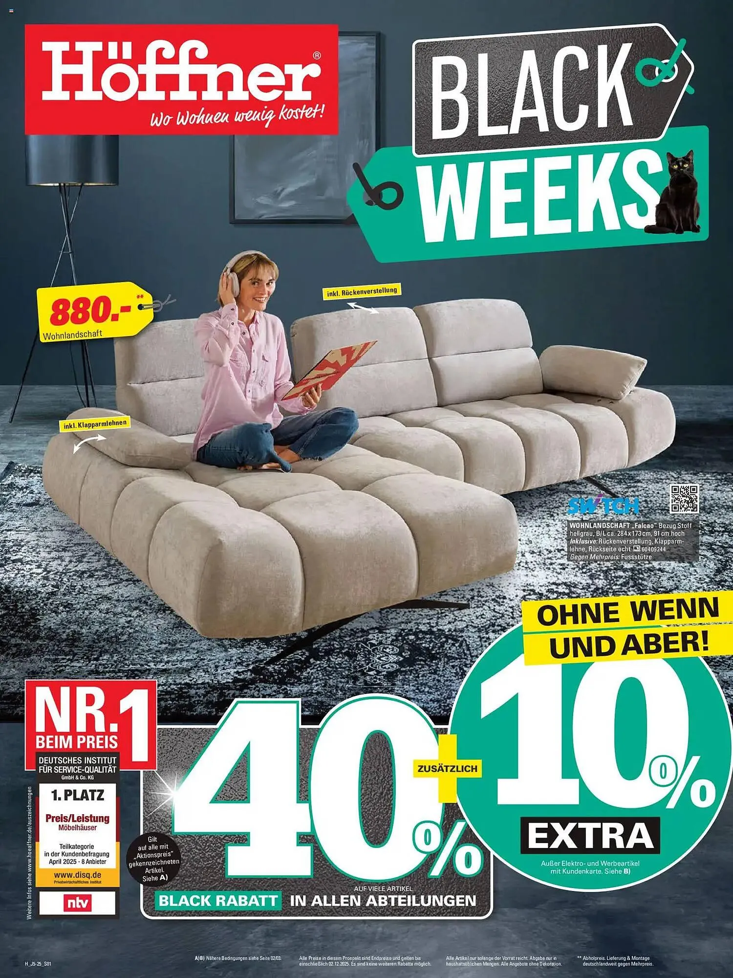 Höffner Prospekt von 19. November bis 2. Dezember 2025 - Prospekt seite 1
