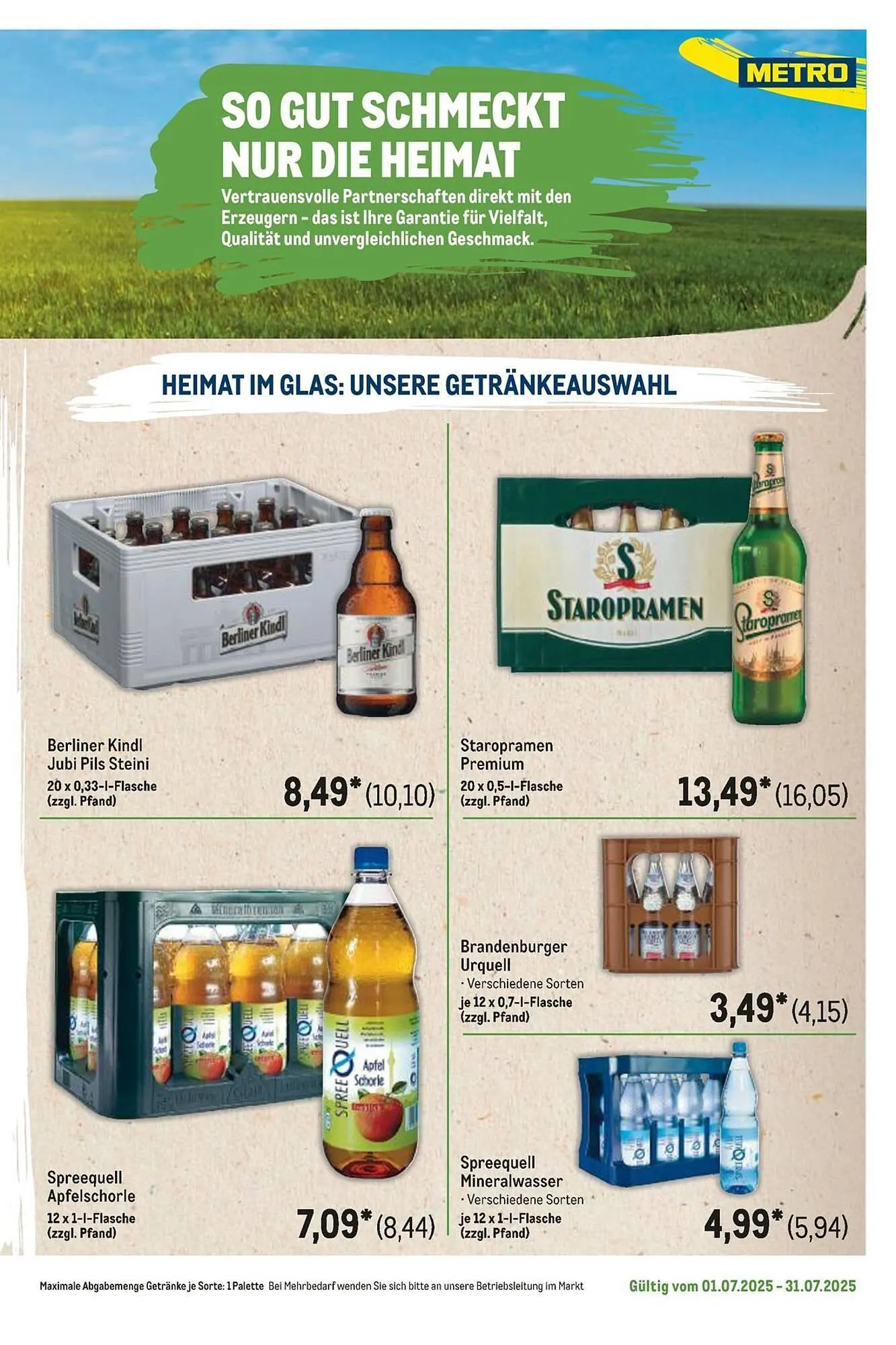 METRO Prospekt von 1. Juli bis 31. Juli 2025 - Prospekt seite 75