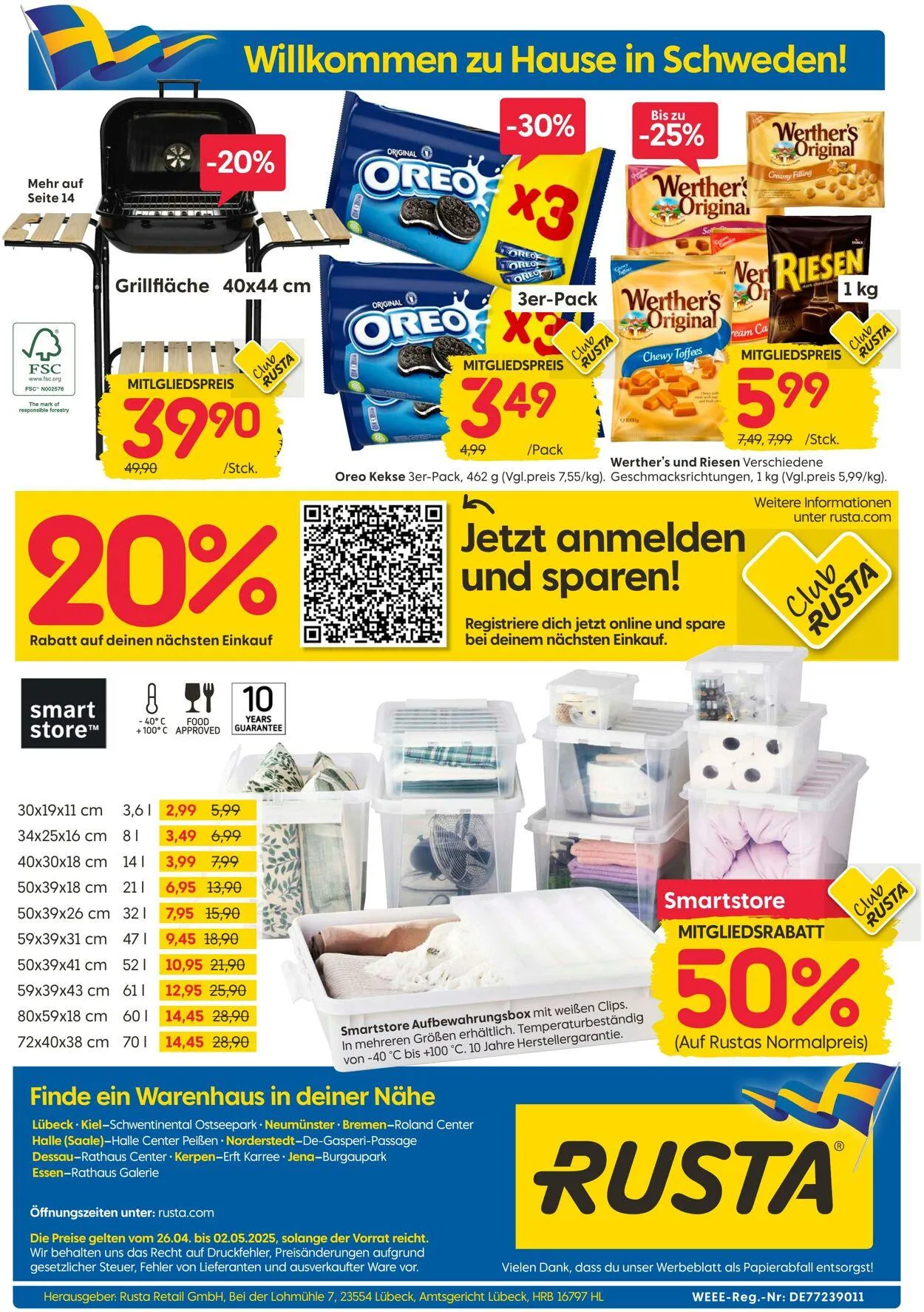Rusta Aktueller Prospekt von 8. Mai bis 22. Mai 2025 - Prospekt seite 24