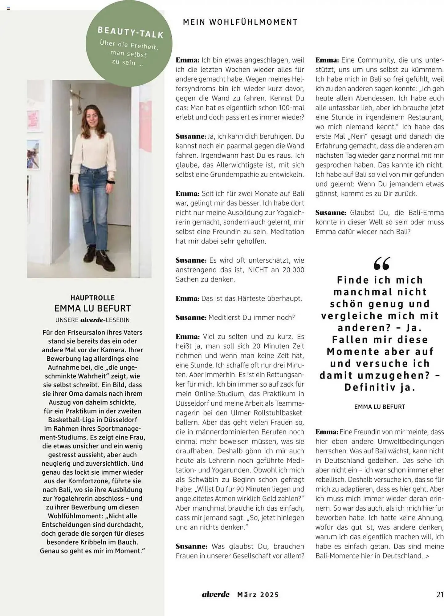 dm drogerie Prospekt von 1. März bis 31. März 2025 - Prospekt seite 21