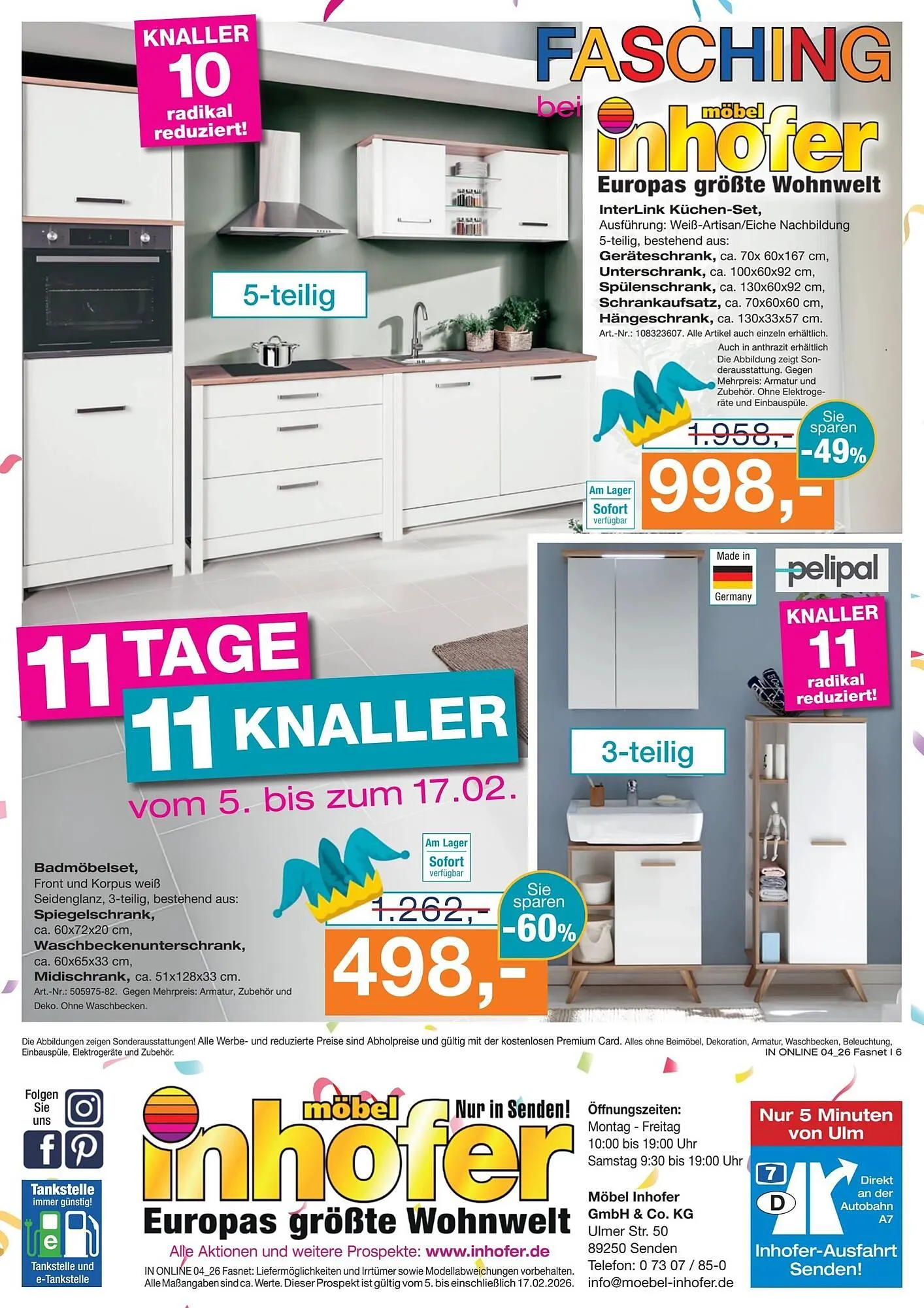 Möbel Inhofer Prospekt von 5. Februar bis 18. Februar 2026 - Prospekt seite 6
