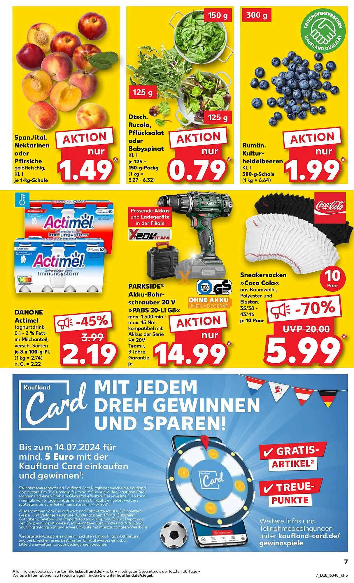 Kaufland Prospekt von 10. Juli bis 17. Juli 2024 - Prospekt seite 7