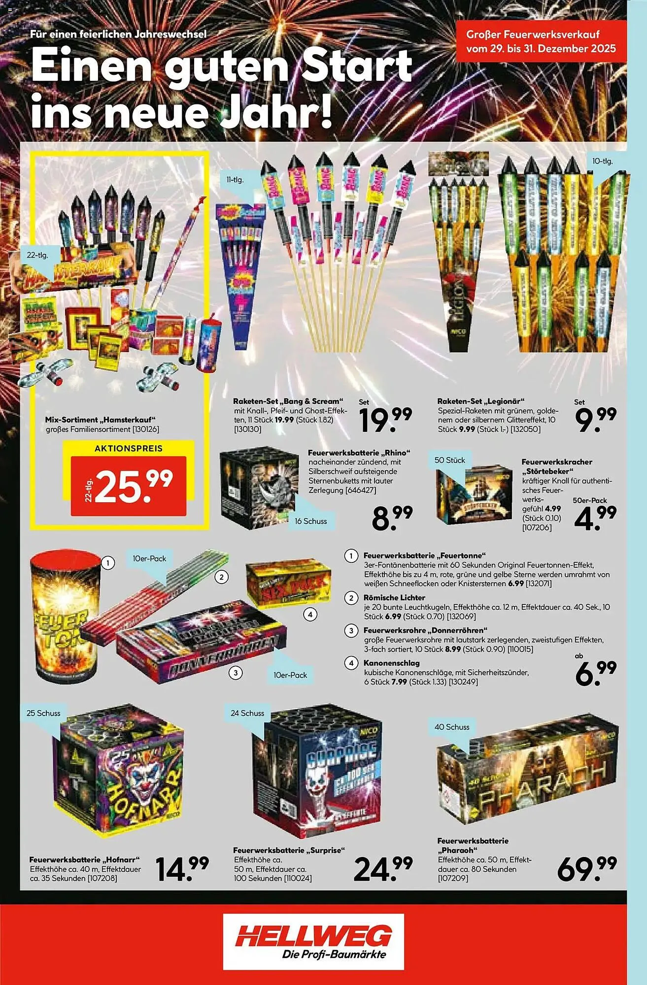 Hellweg Prospekt von 29. Dezember bis 3. Januar 2026 - Prospekt seite 22