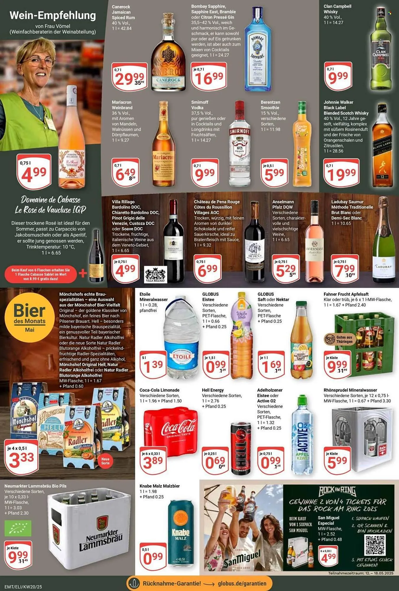 Globus Prospekt von 12. Mai bis 17. Mai 2025 - Prospekt seite 16