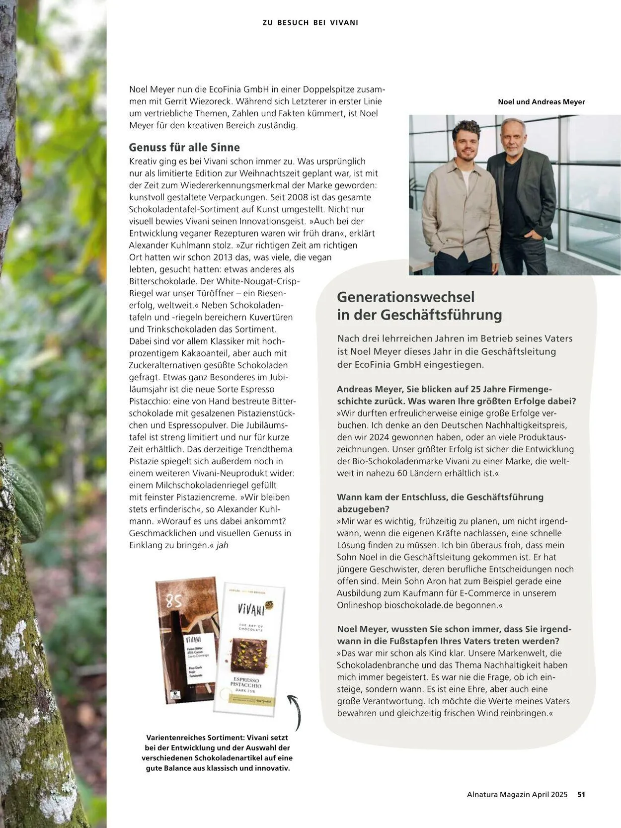 Alnatura von 1. April bis 30. April 2025 - Prospekt seite 51