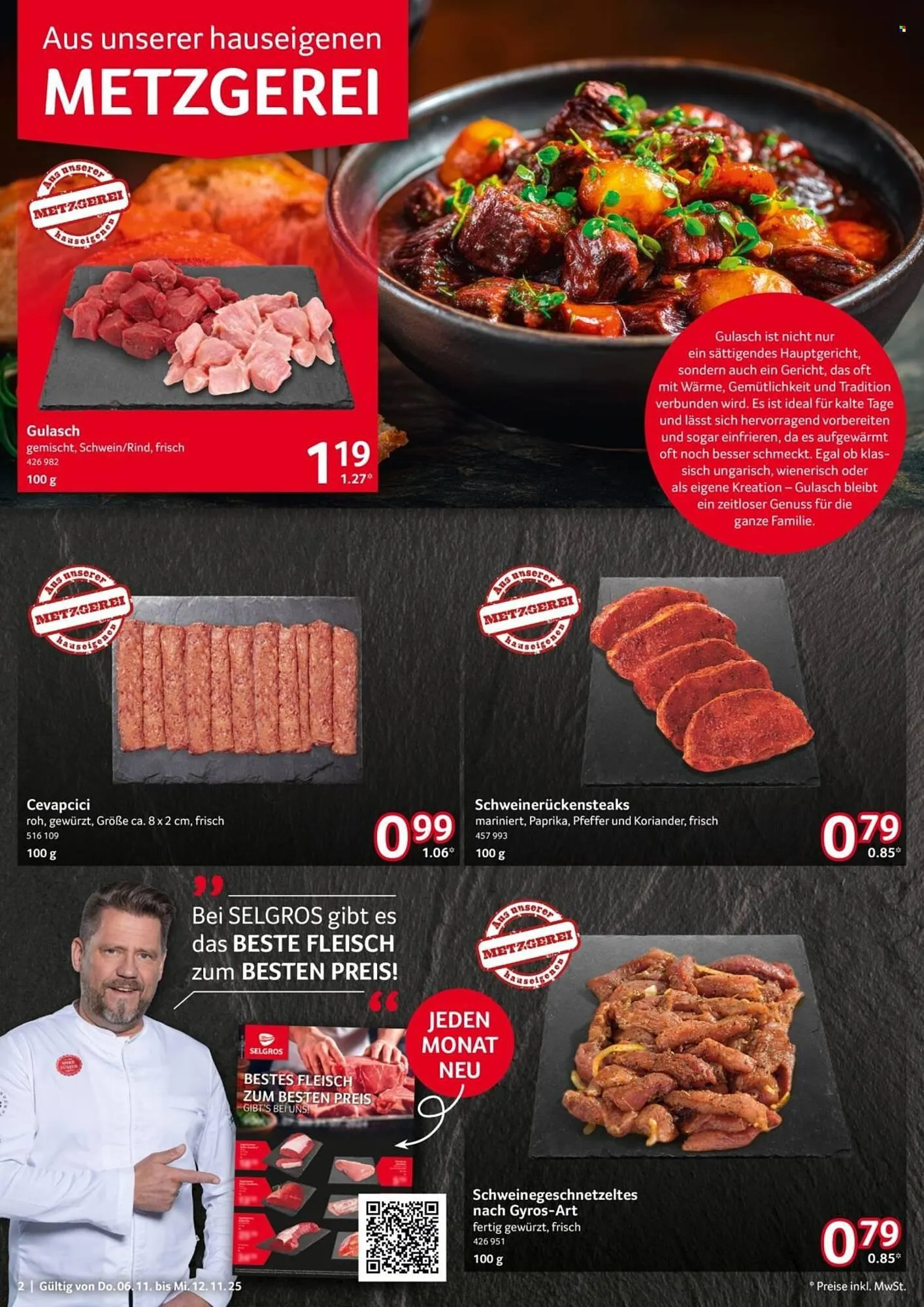 Selgros Prospekt von 6. November bis 12. November 2025 - Prospekt seite 2