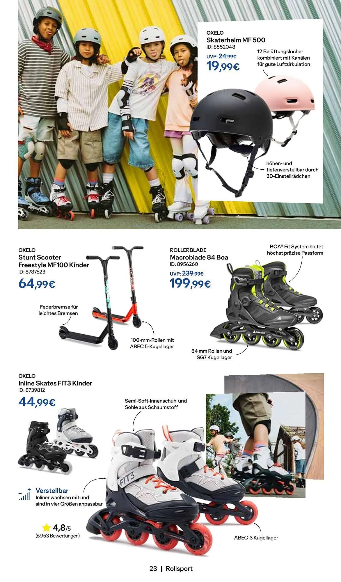 Decathlon Prospekt von 5. Juni bis 27. Juli 2025 - Prospekt seite 23