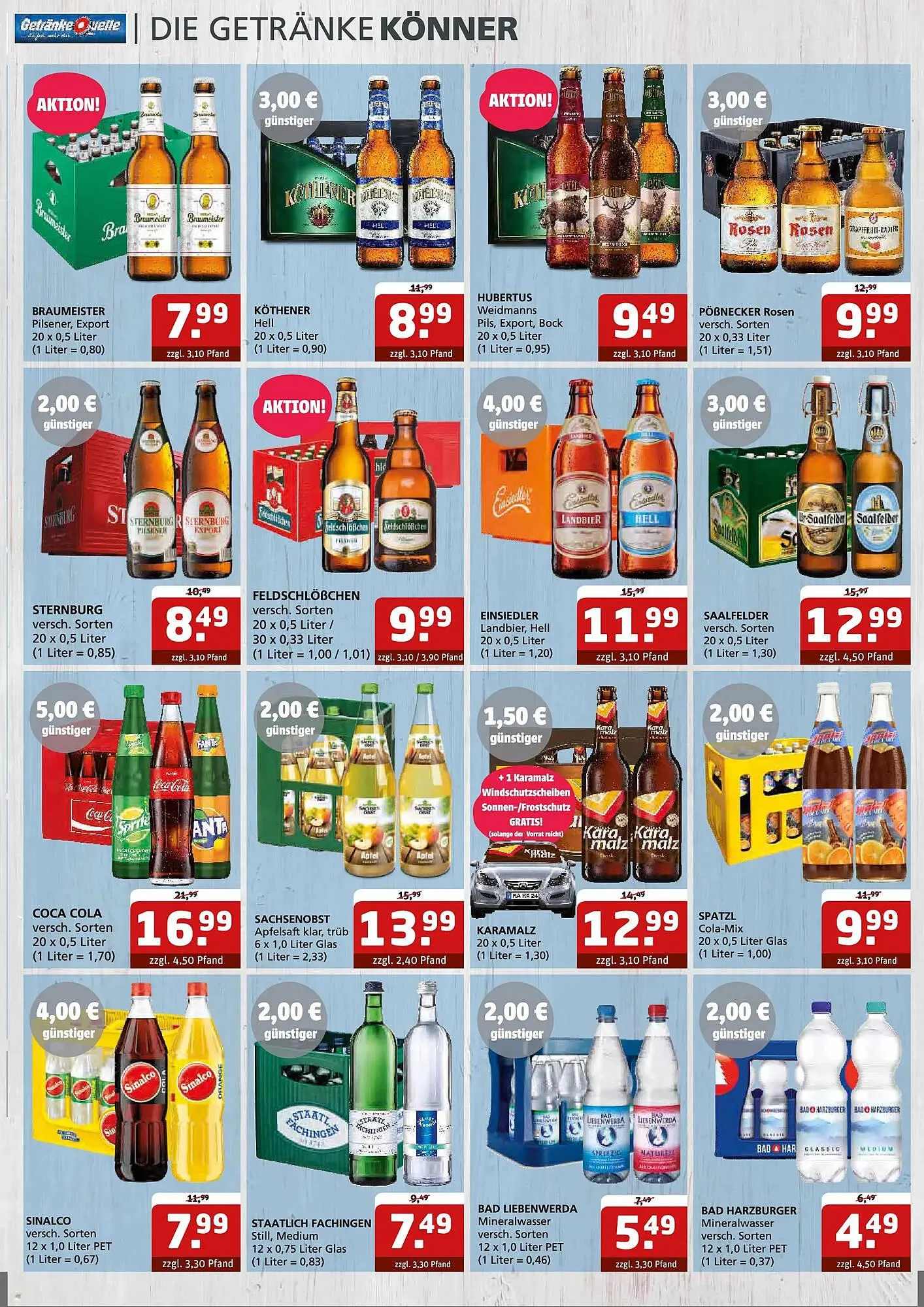 Getränke Quelle Prospekt von 23. November bis 6. Dezember 2025 - Prospekt seite 5